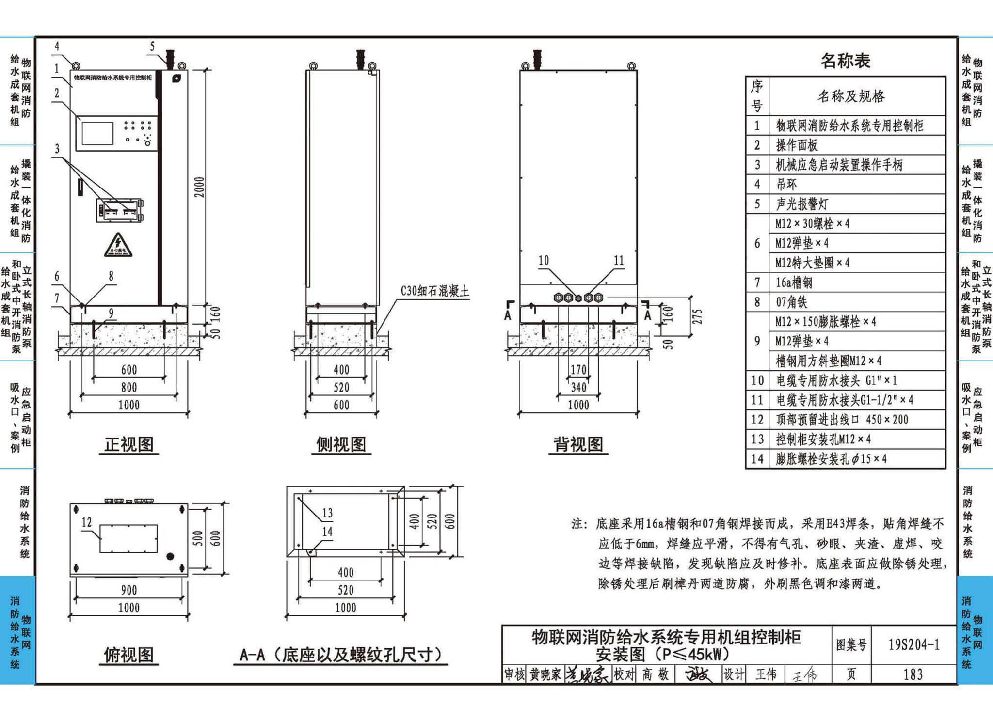 19S204-1--消防专用水泵选用及安装（一）