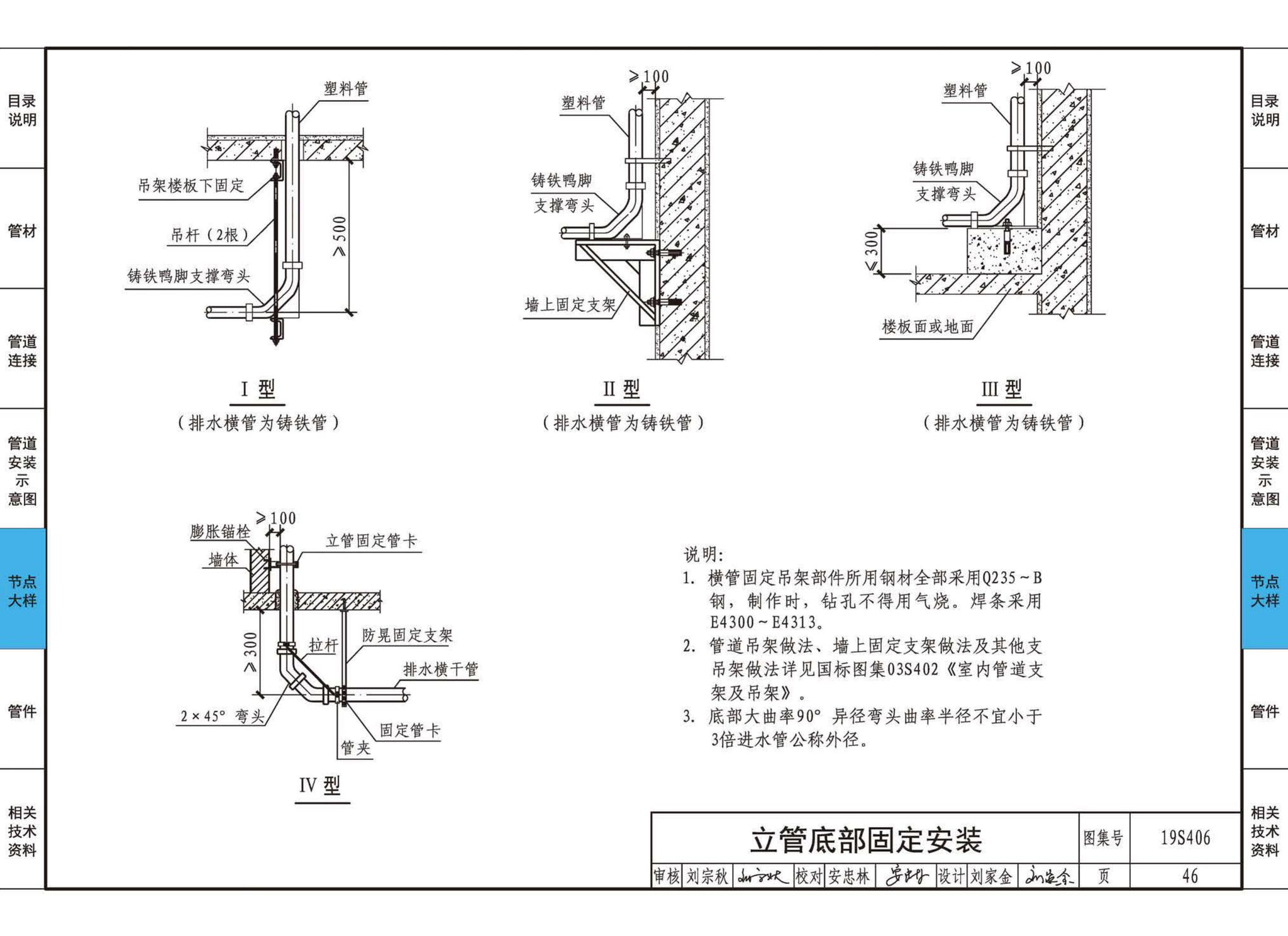 19S406--建筑排水管道安装——塑料管道