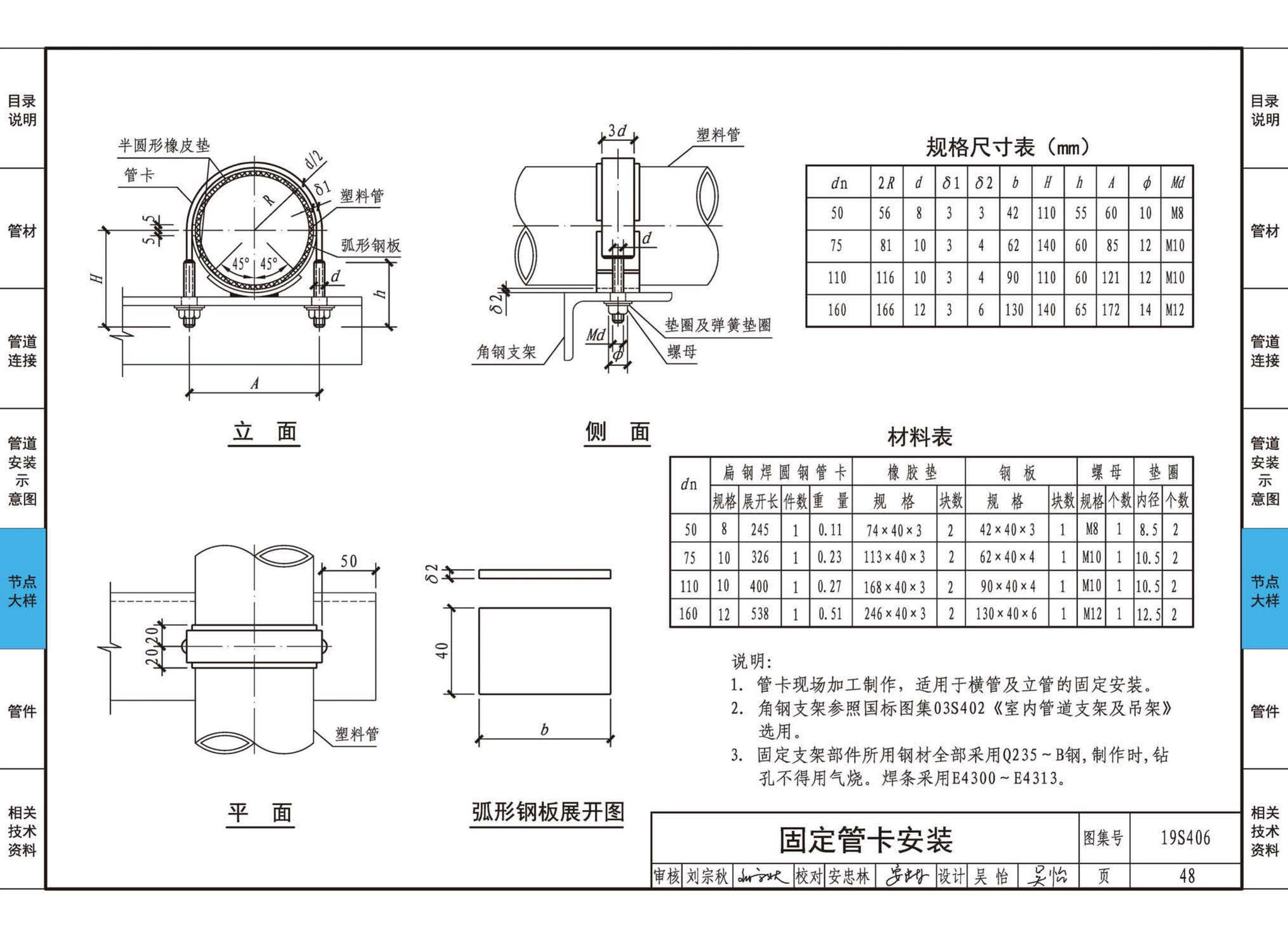 19S406--建筑排水管道安装——塑料管道