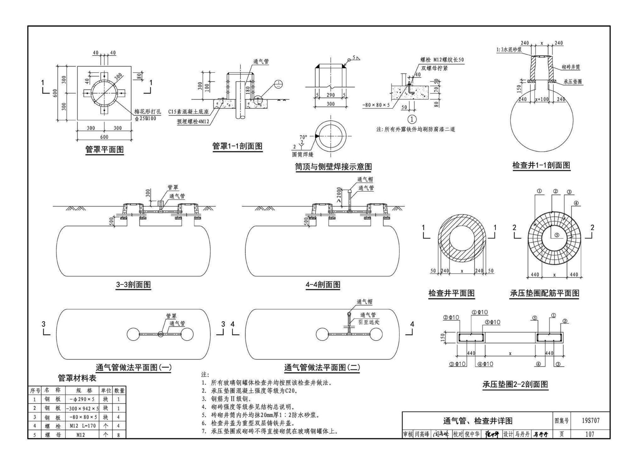 19S707--小型生活排水处理成套设备选用与安装