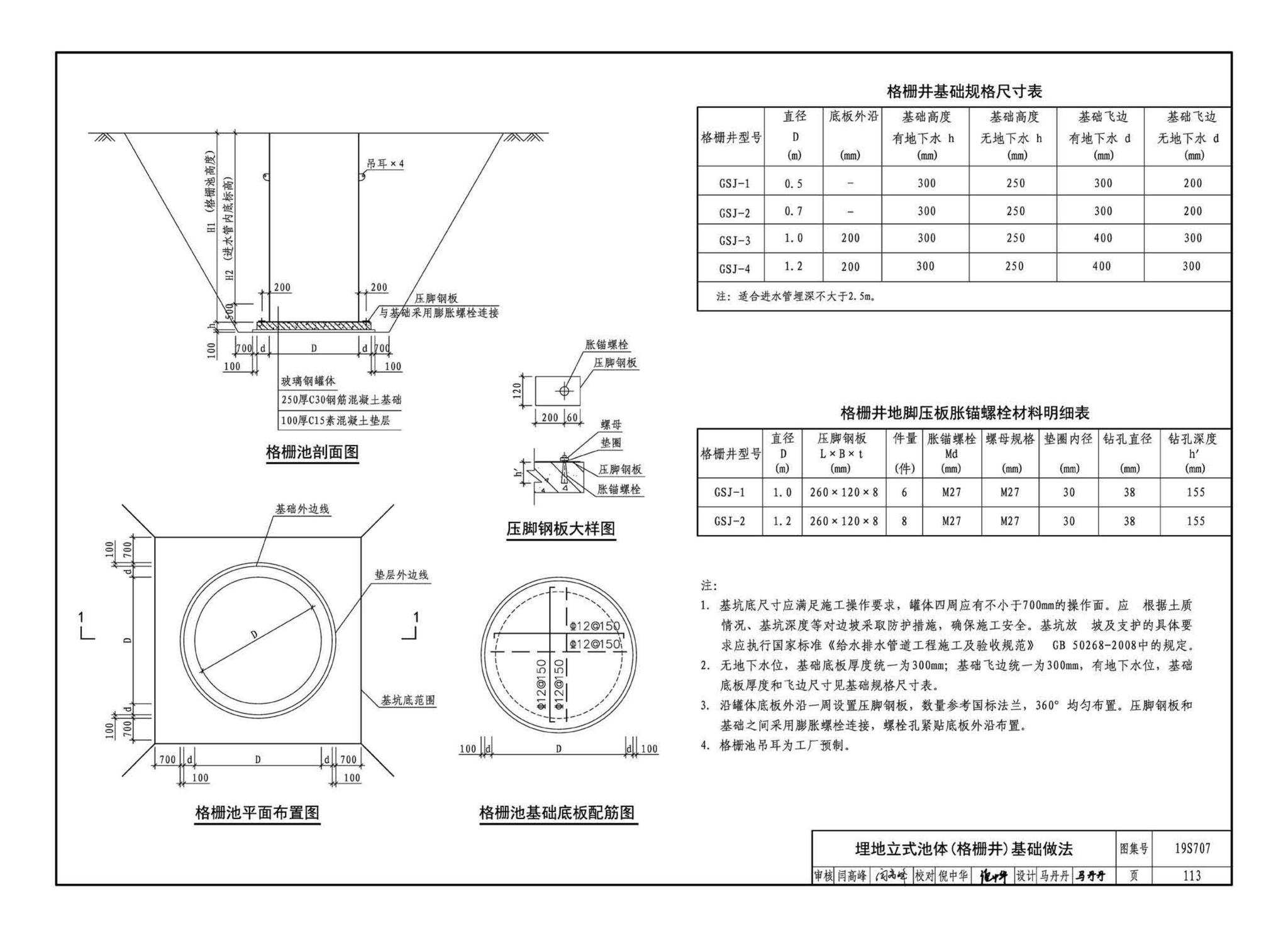 19S707--小型生活排水处理成套设备选用与安装