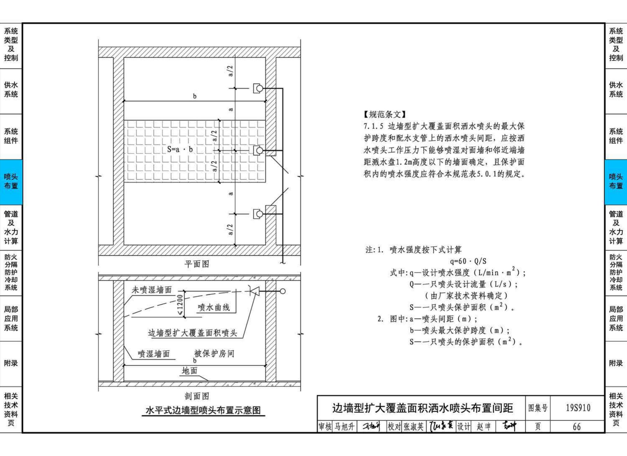 19S910--自动喷水灭火系统设计