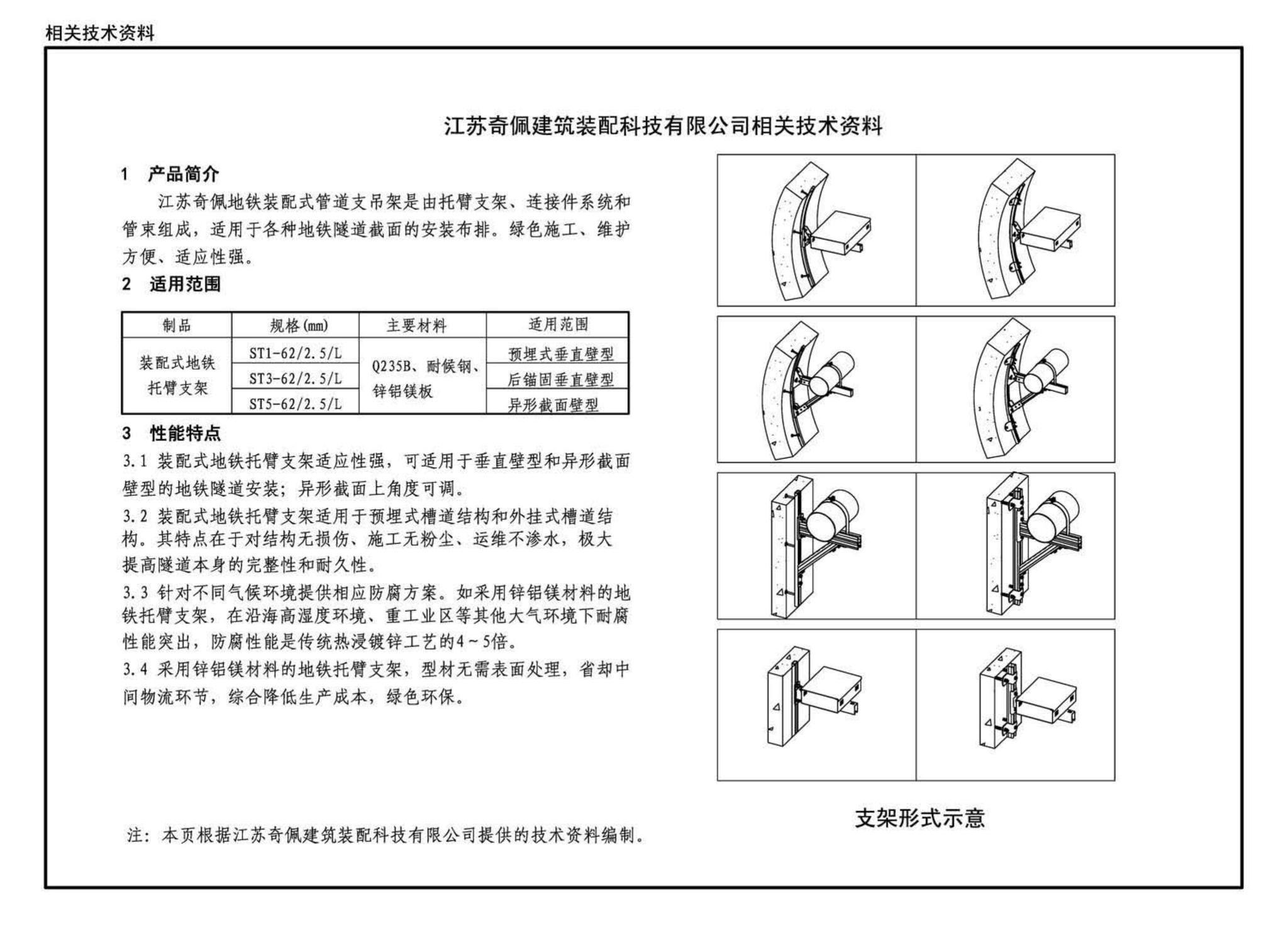 19T202--地铁装配式管道支吊架设计与安装