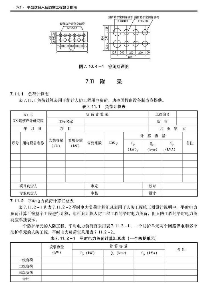 2014SJZN-PZJH--平战结合人民防空工程设计指南