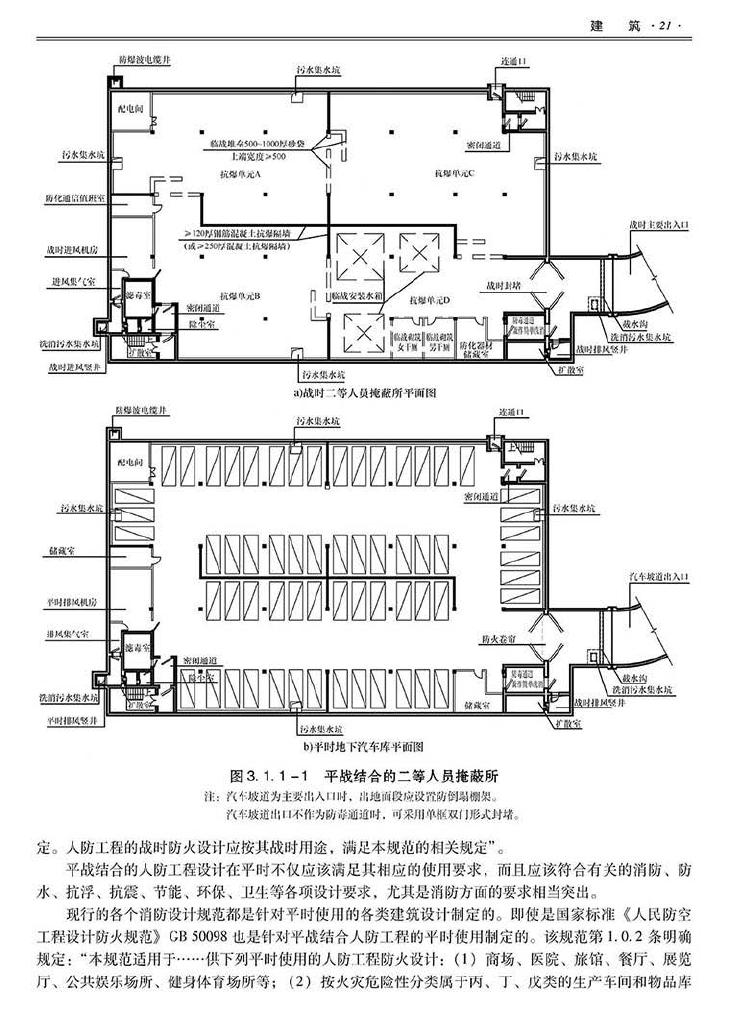 2014SJZN-PZJH--平战结合人民防空工程设计指南