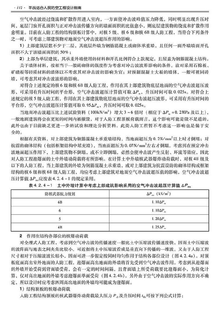 2014SJZN-PZJH--平战结合人民防空工程设计指南