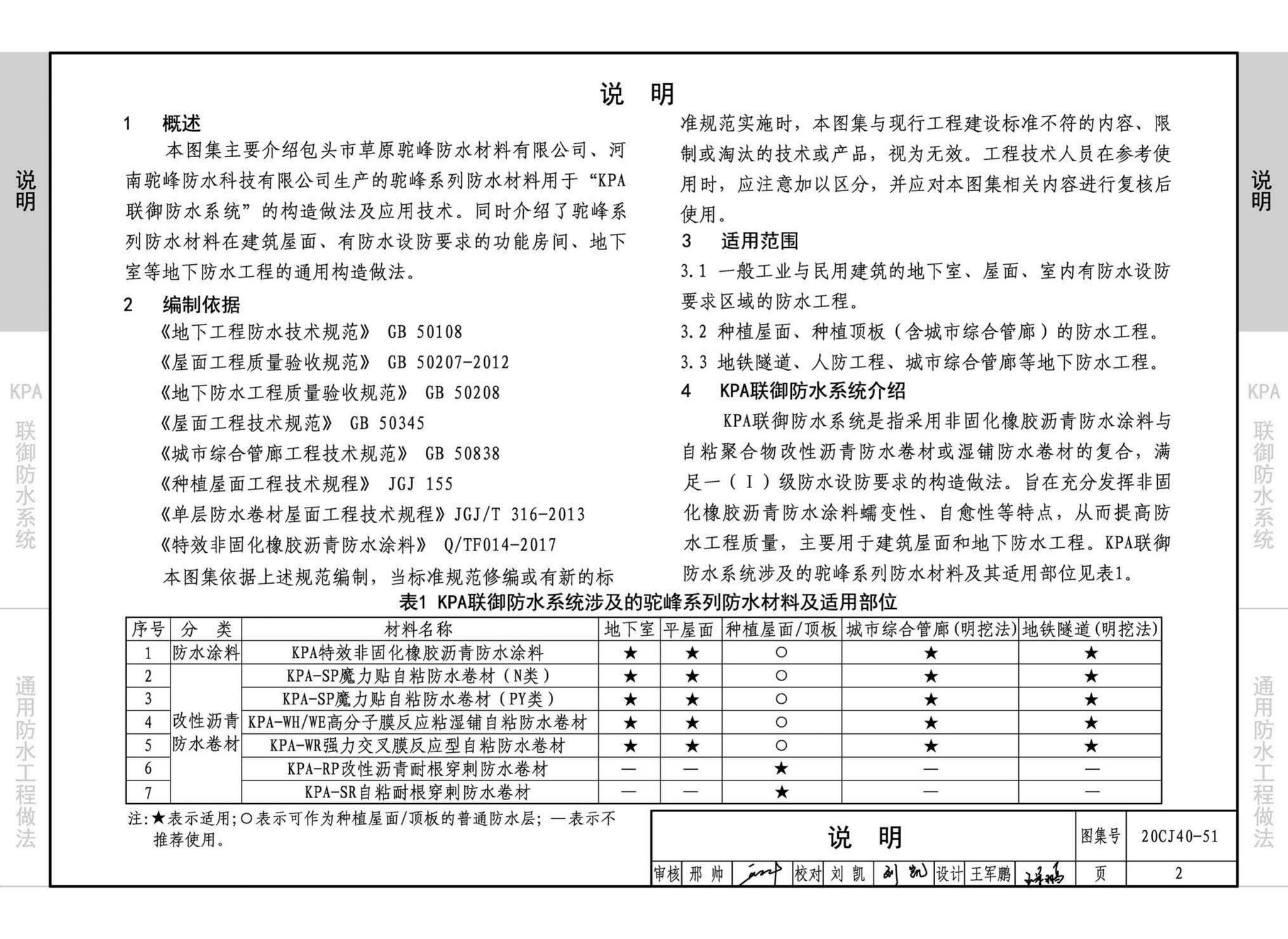 20CJ40-51--建筑防水系统构造（五十一）