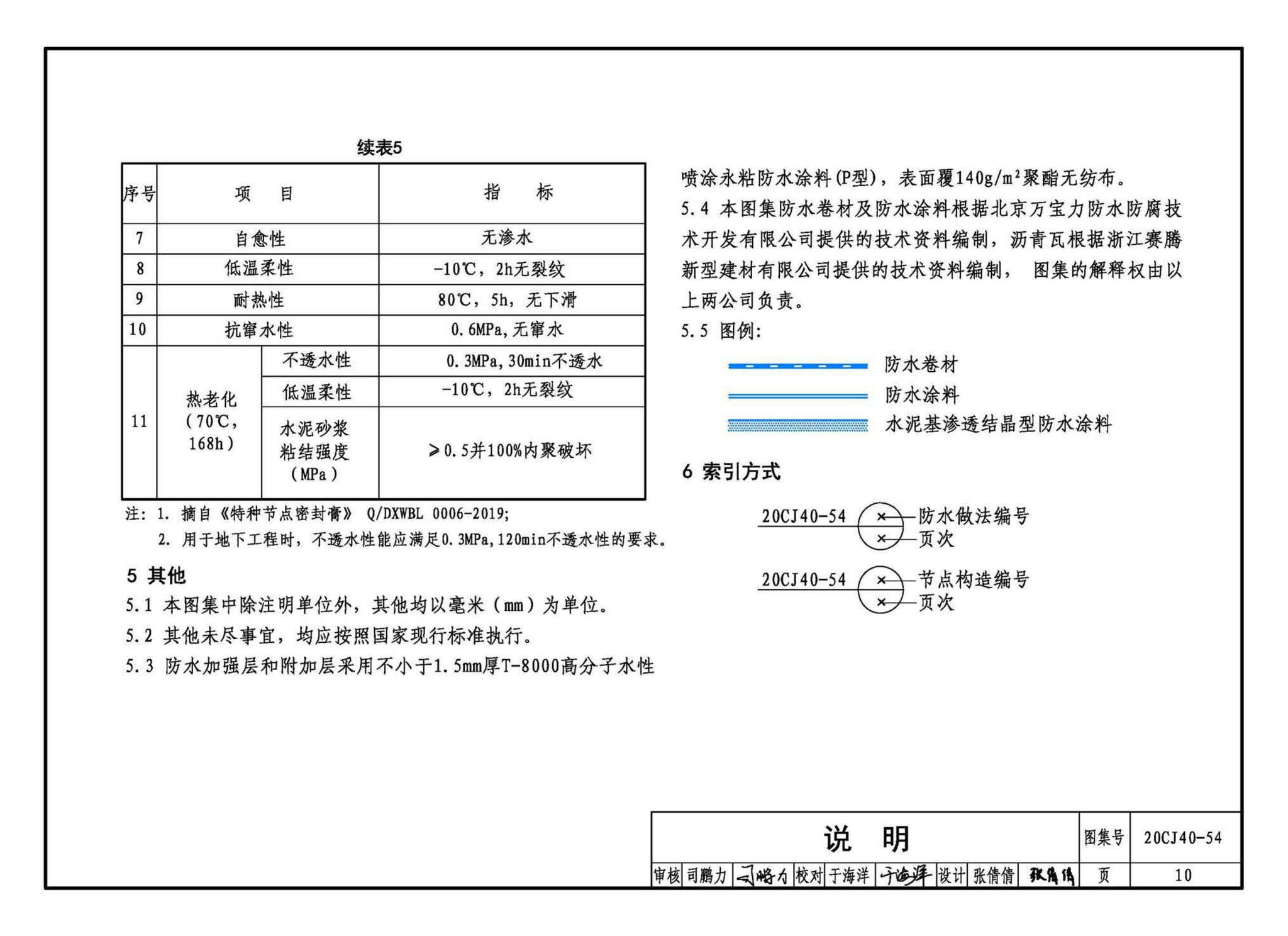 20CJ40-54--建筑防水系统构造（五十四）