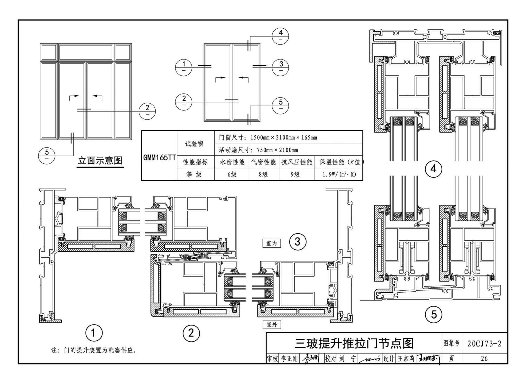 20CJ73-2--铝合金节能门窗——格瑞德曼外保温门窗系统