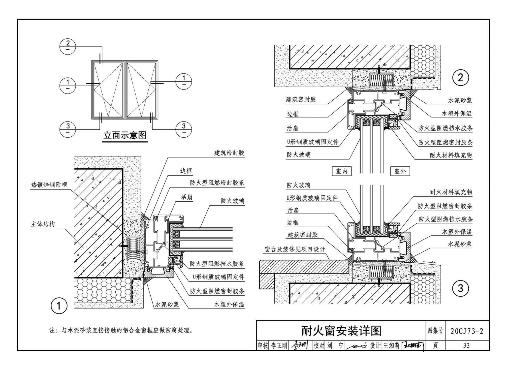 20CJ73-2--铝合金节能门窗——格瑞德曼外保温门窗系统