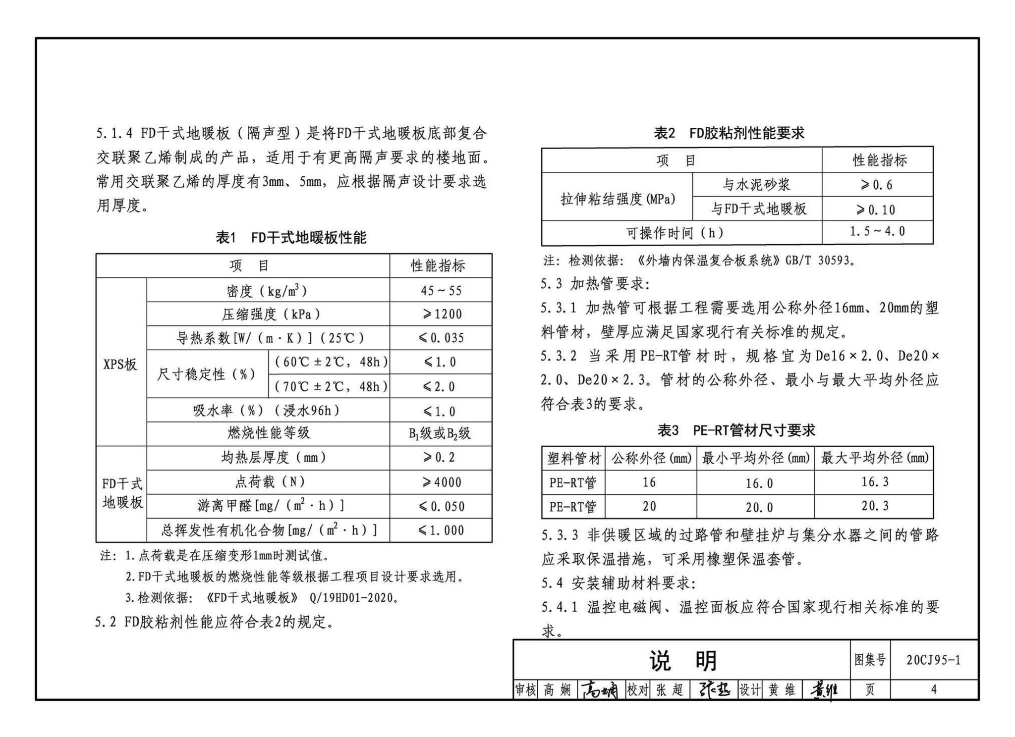 20CJ95-1--装配式保温楼地面建筑构造——FD干式地暖系统