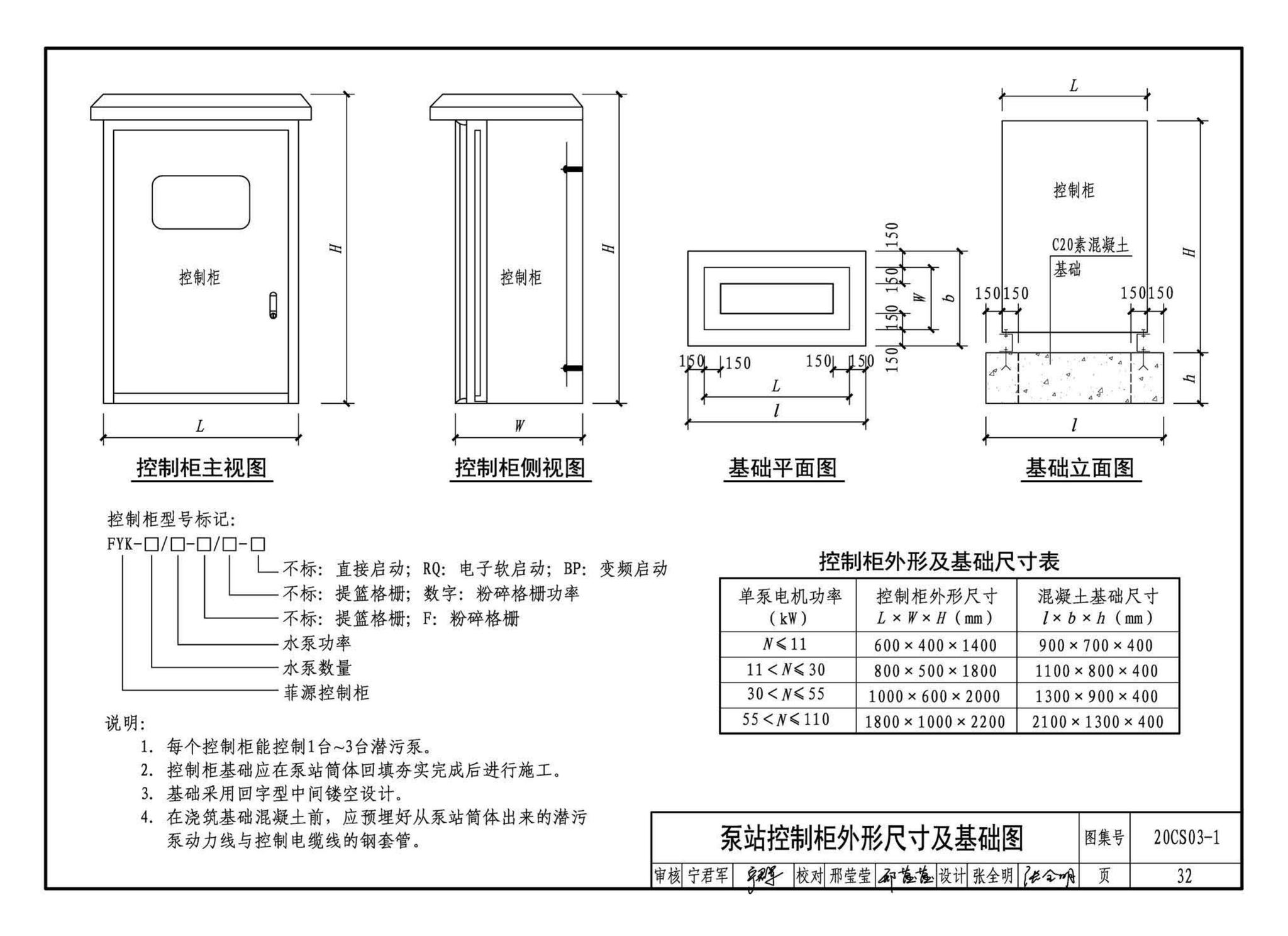 20CS03-1--一体化预制泵站选用与安装（一）