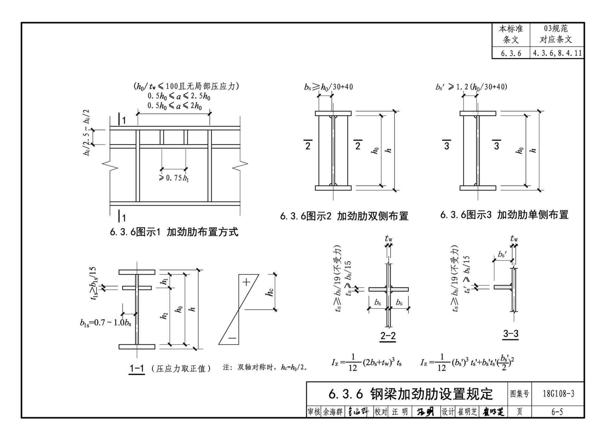 20G108-3--《钢结构设计标准》图示