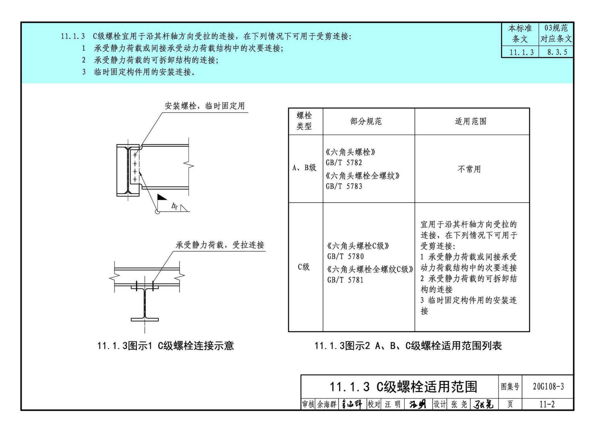 20G108-3--《钢结构设计标准》图示