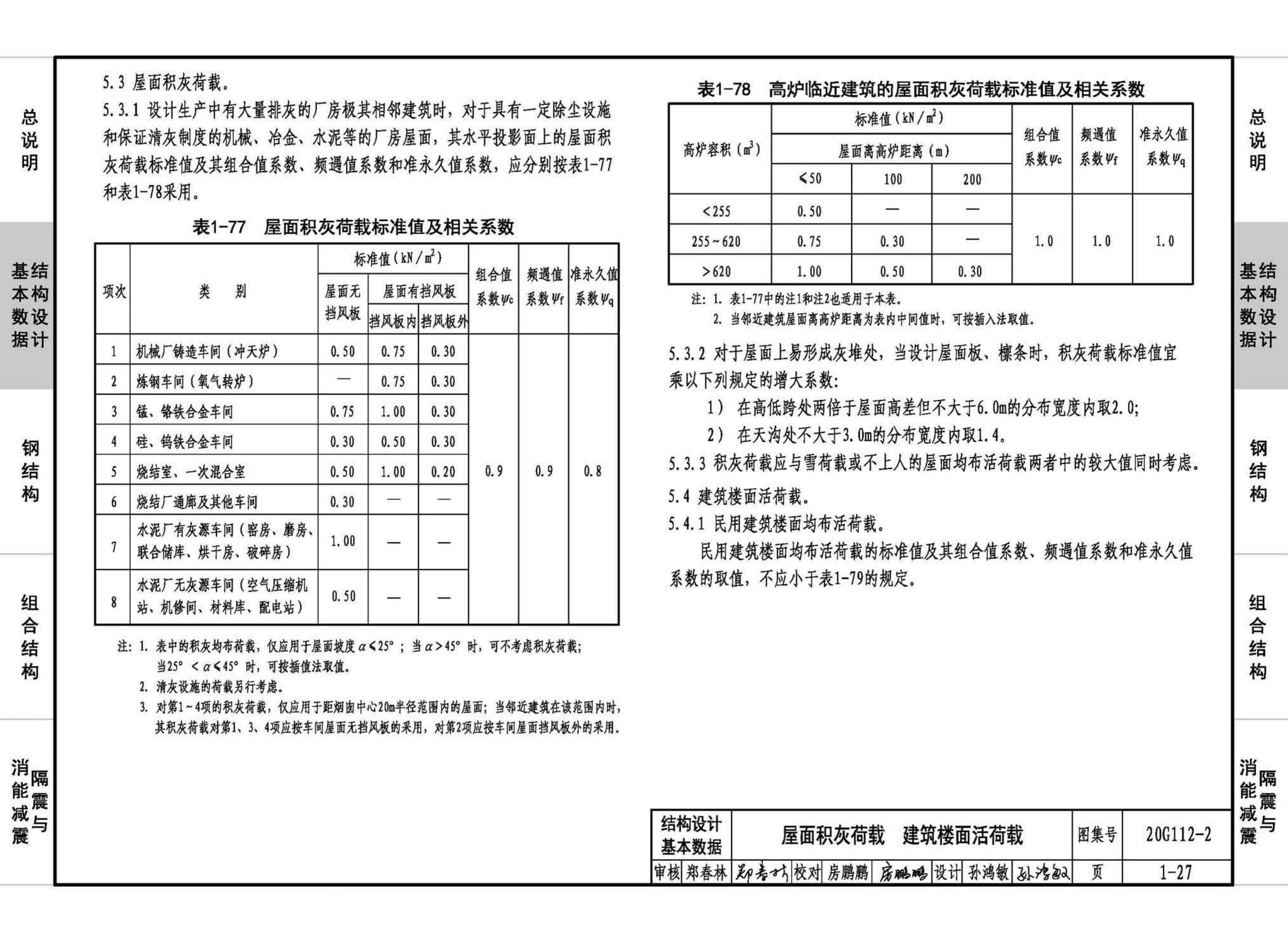 20G112-2--建筑结构设计常用数据（钢结构和组合结构）