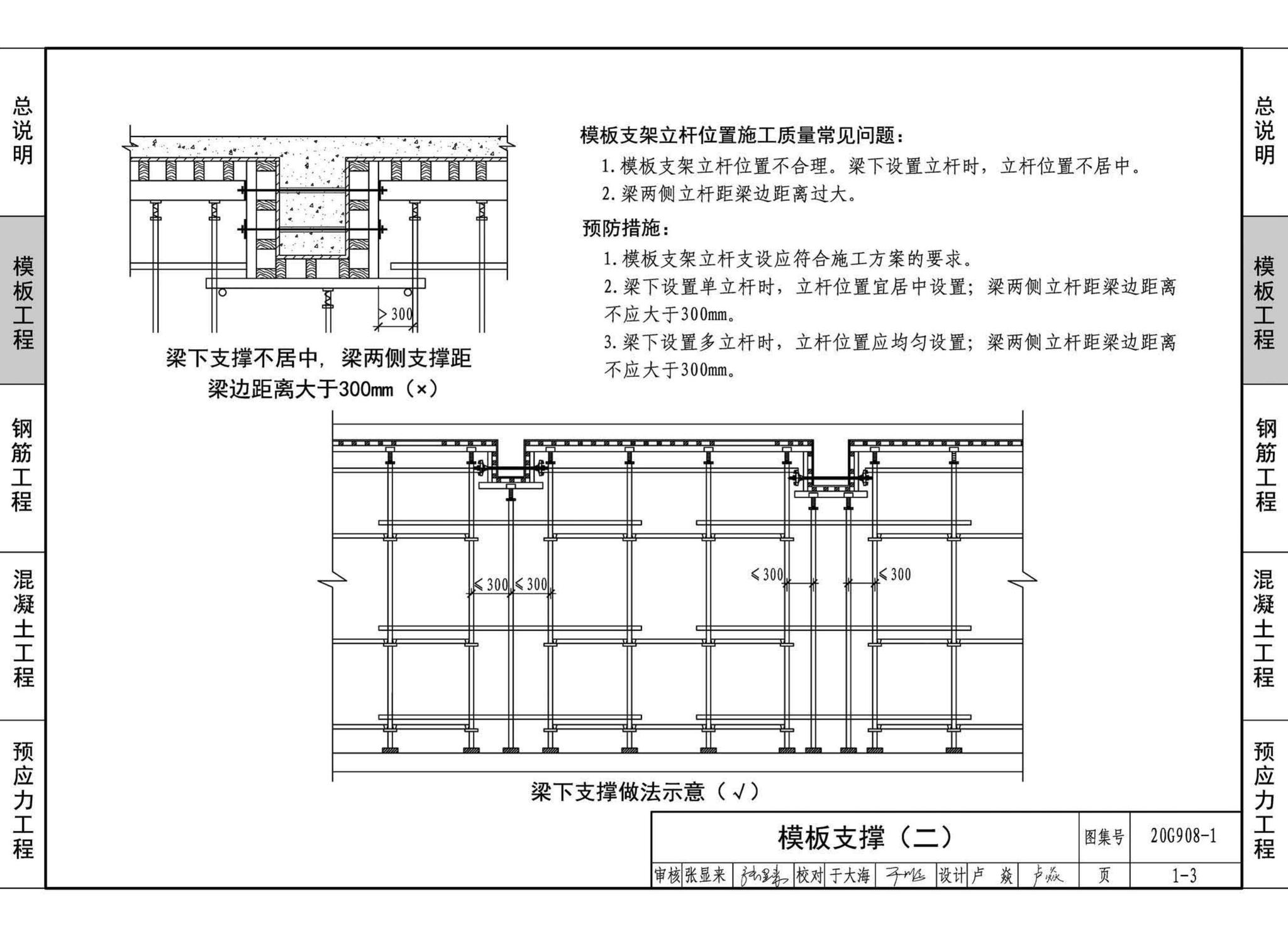 20G908-1--建筑工程施工质量常见问题预防措施（混凝土结构工程）