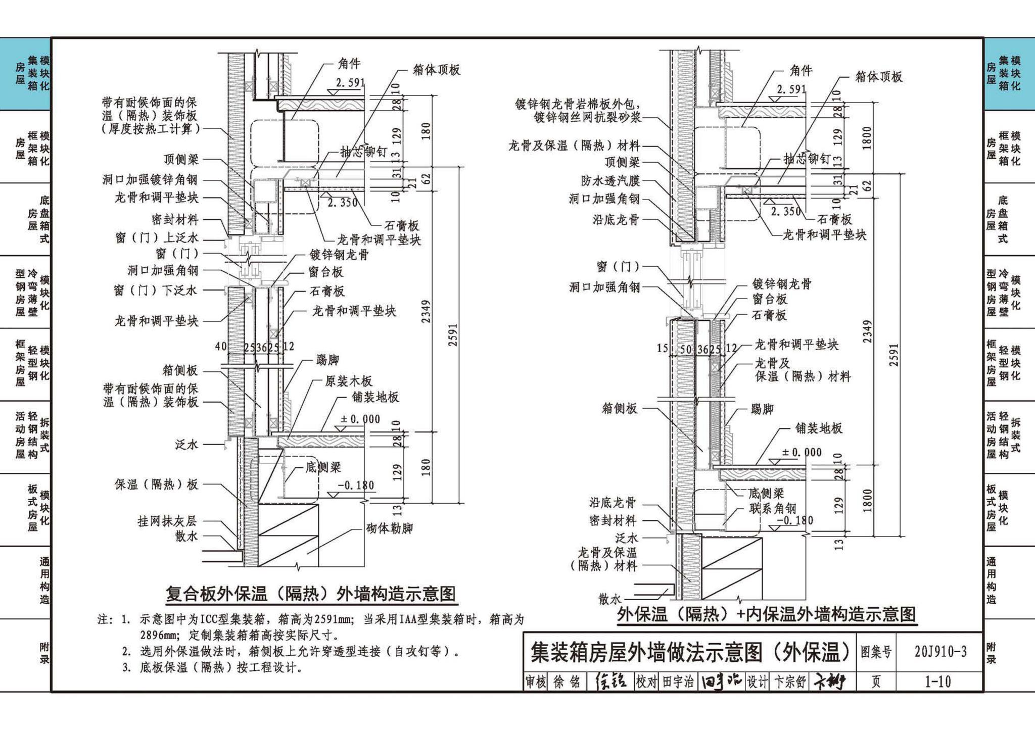 20J910-3--模块化钢结构房屋建筑构造