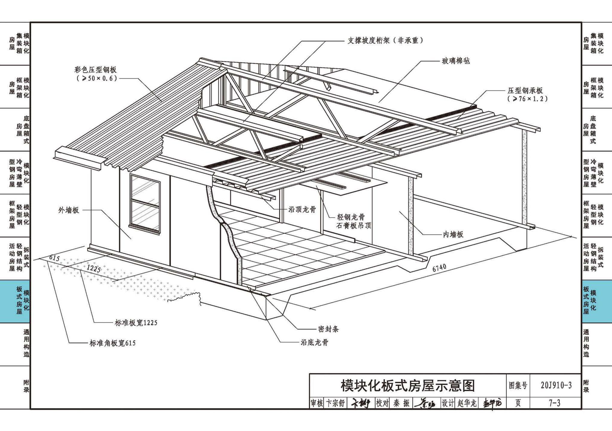 20J910-3--模块化钢结构房屋建筑构造