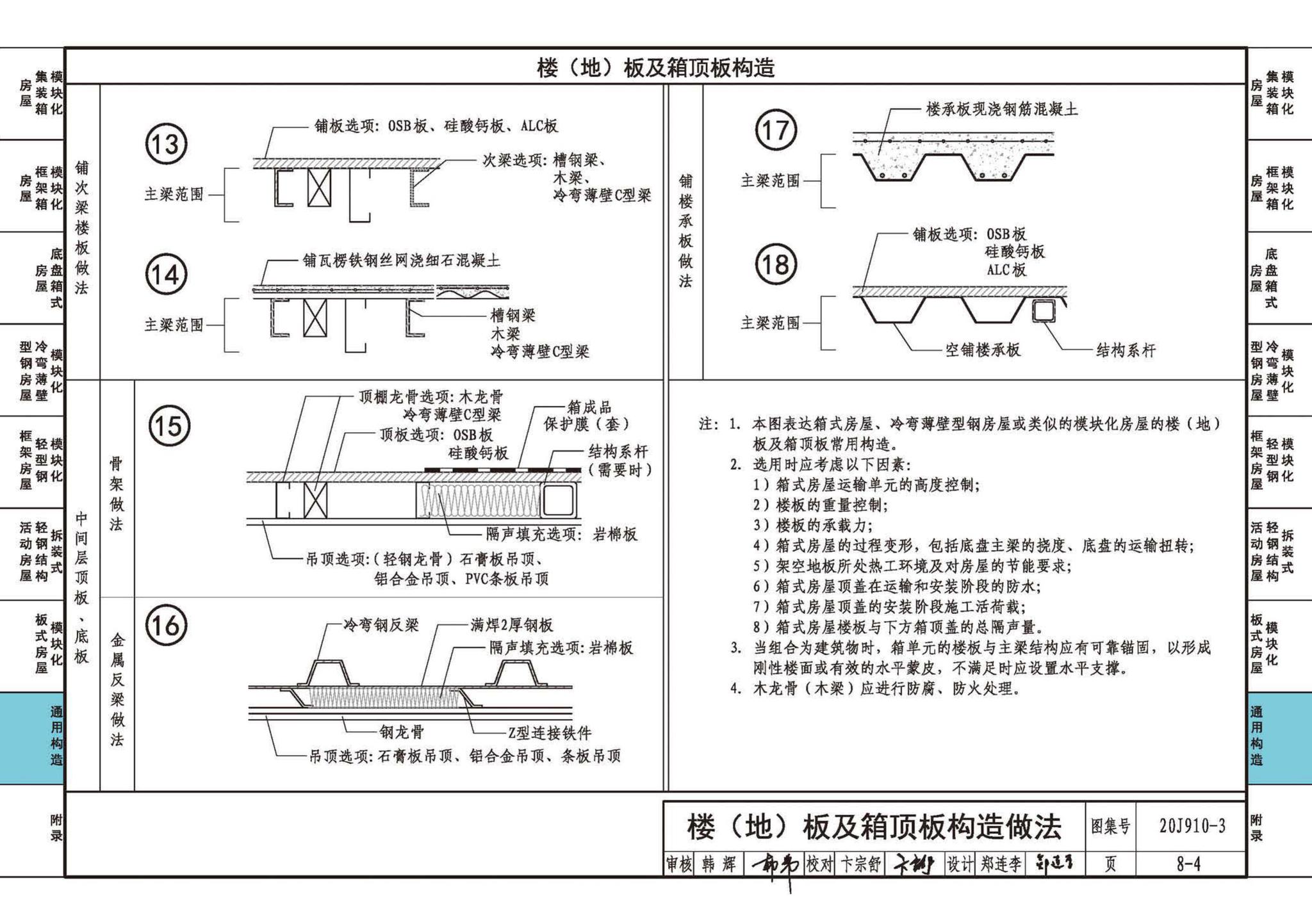 20J910-3--模块化钢结构房屋建筑构造