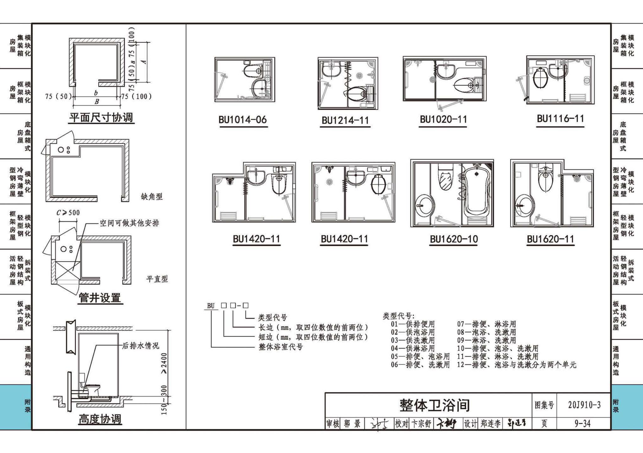 20J910-3--模块化钢结构房屋建筑构造