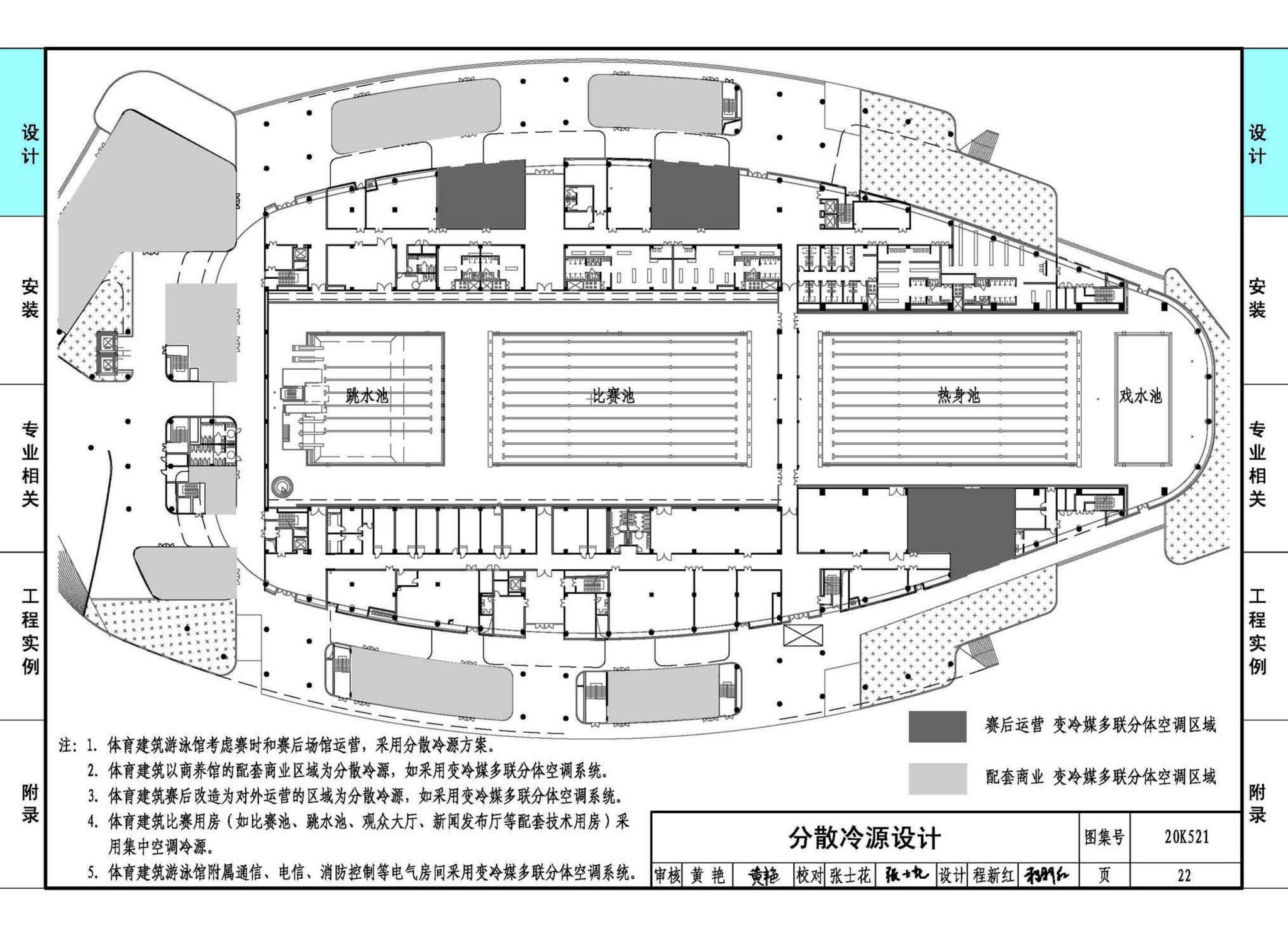 20K521--游泳场馆暖通空调设计与安装