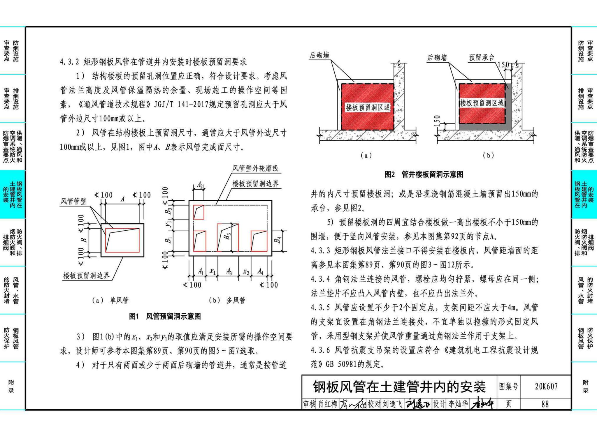 20K607--防排烟及暖通防火设计审查与安装