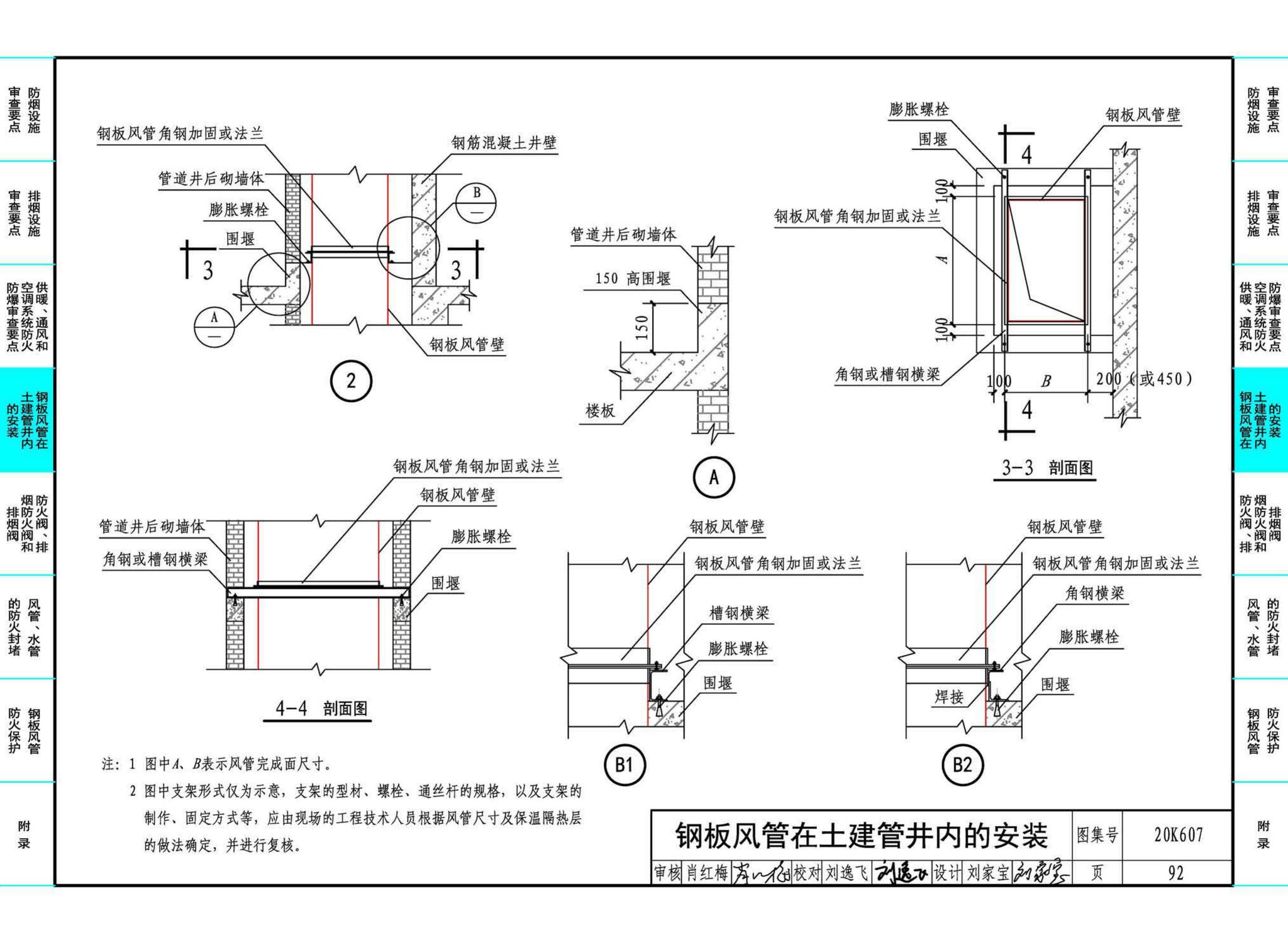 20K607--防排烟及暖通防火设计审查与安装