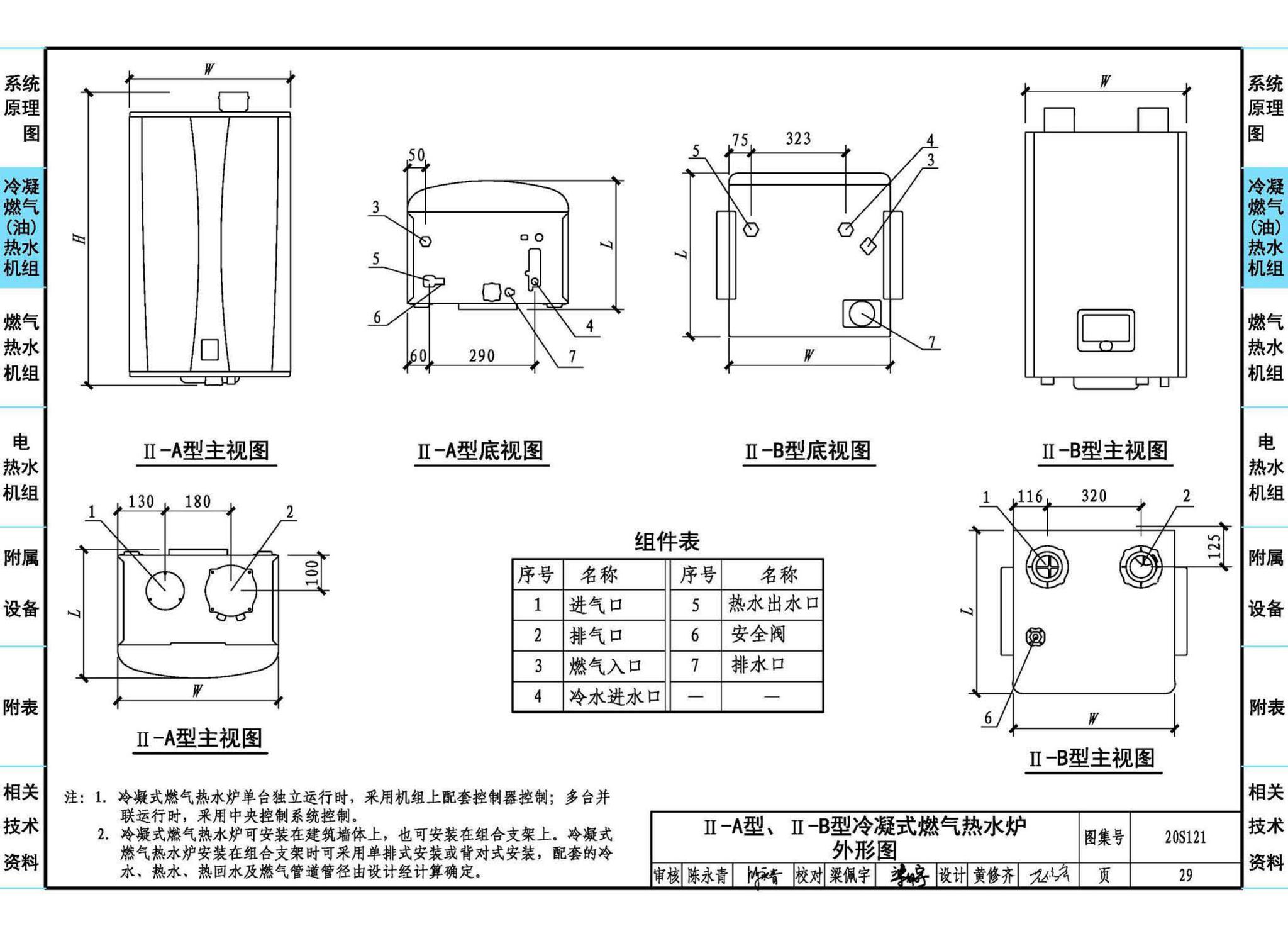 20S121--生活热水加热机组(热水机组选用与安装)