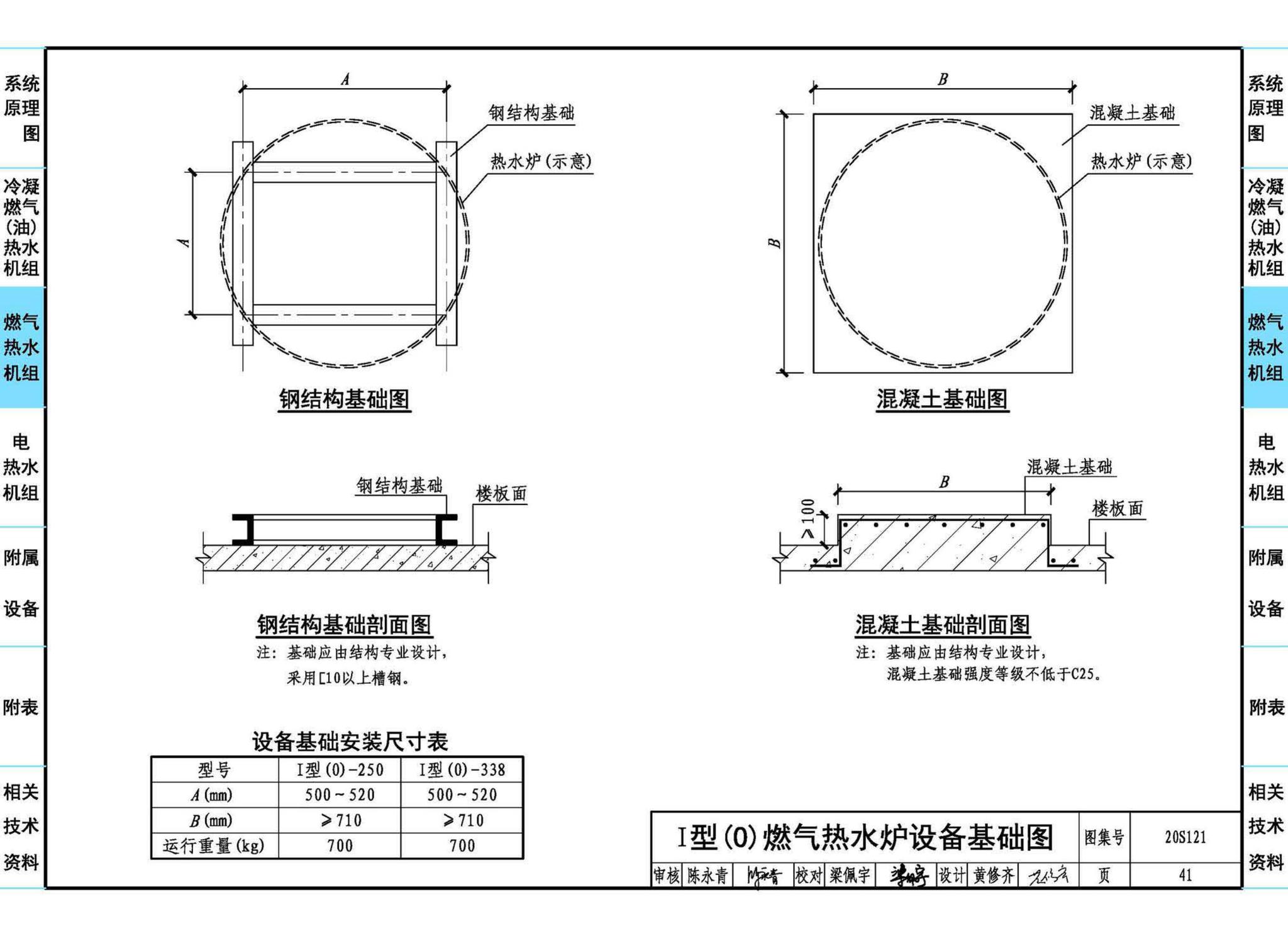 20S121--生活热水加热机组(热水机组选用与安装)