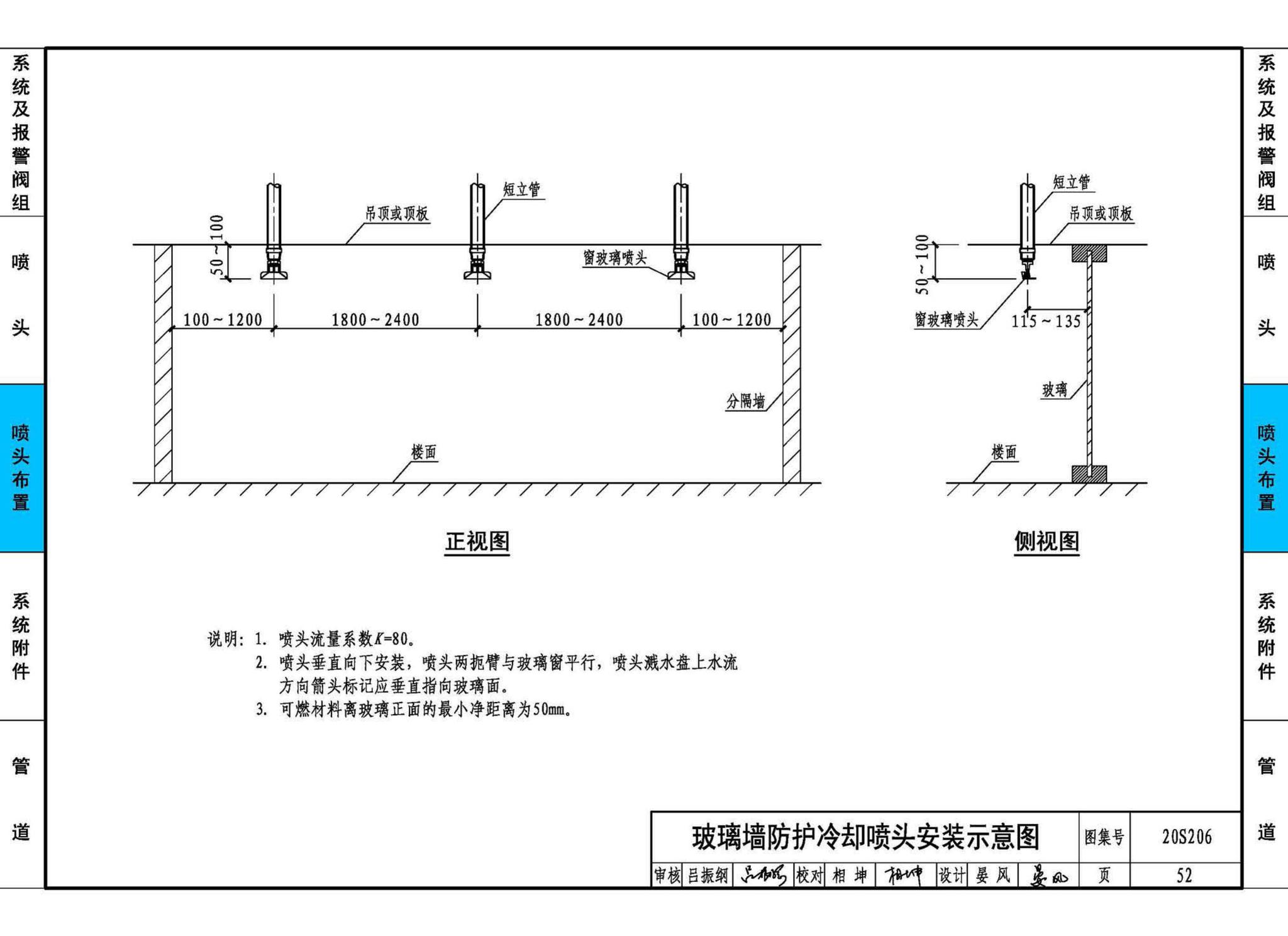 20S206--自动喷水灭火设施安装