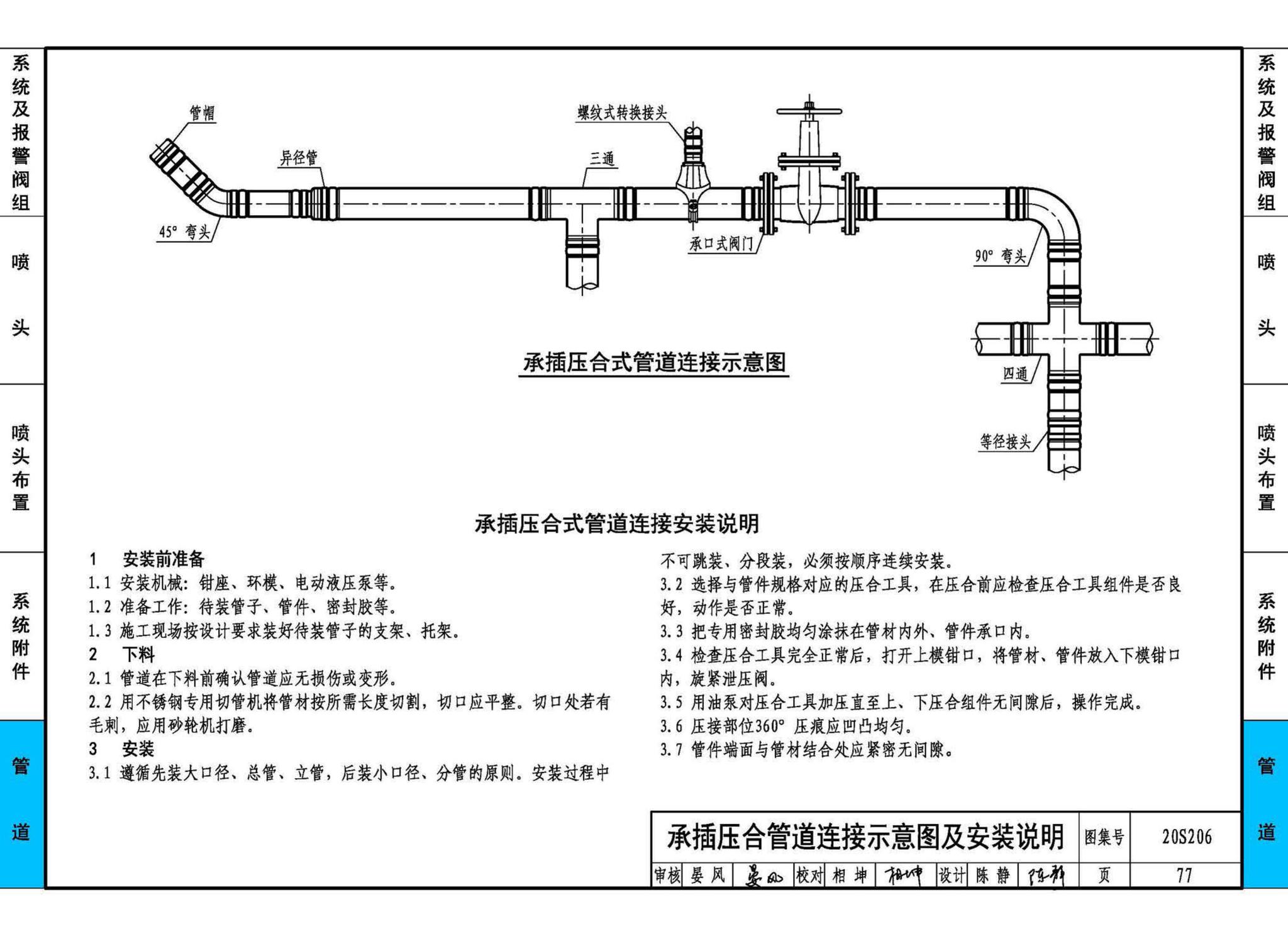 20S206--自动喷水灭火设施安装