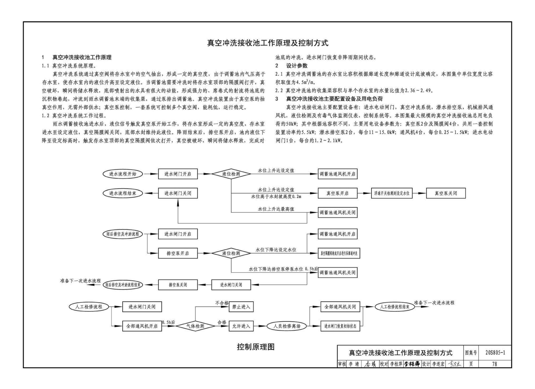 20S805-1--雨水调蓄设施——钢筋混凝土雨水调蓄池