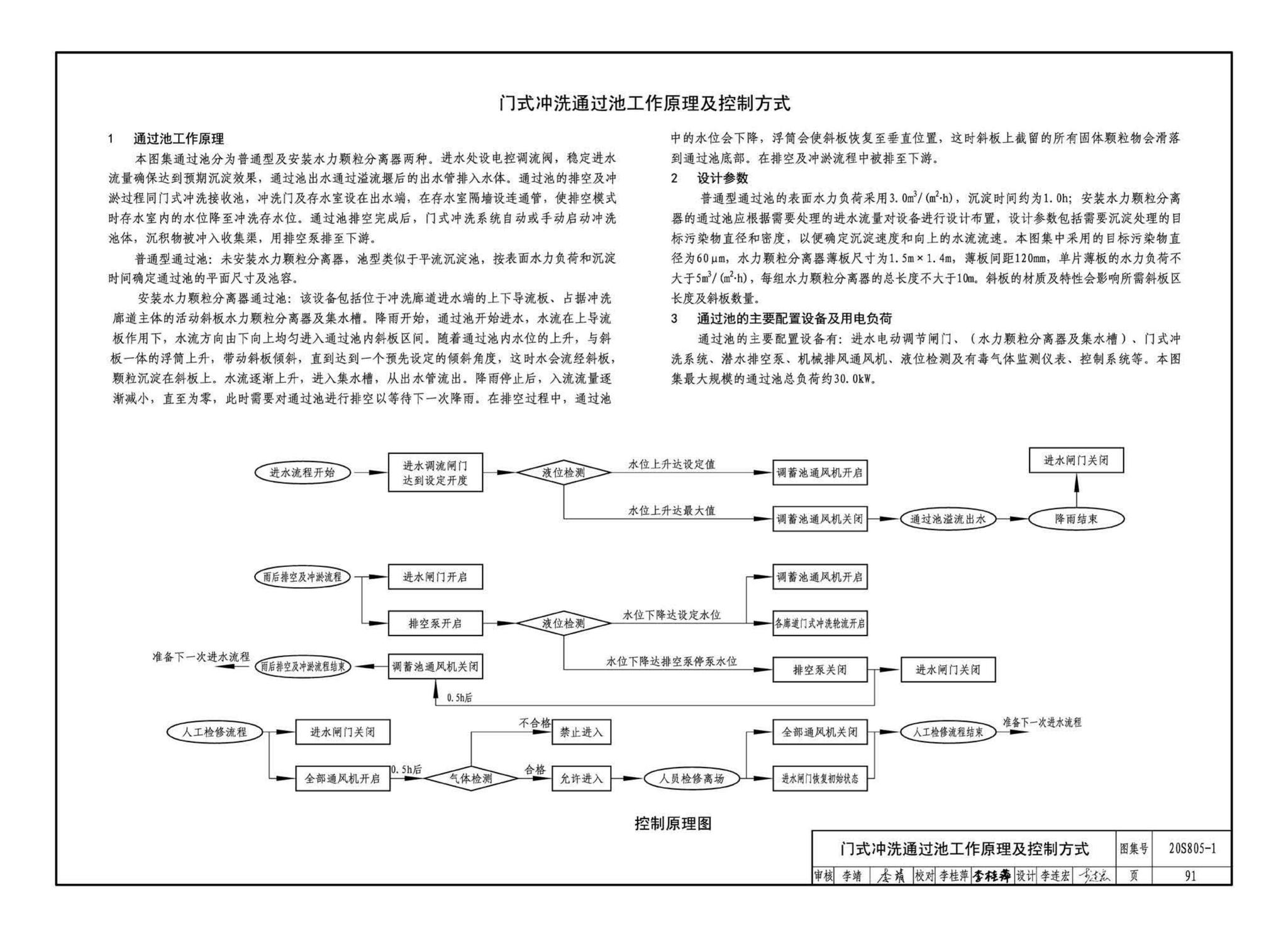 20S805-1--雨水调蓄设施——钢筋混凝土雨水调蓄池