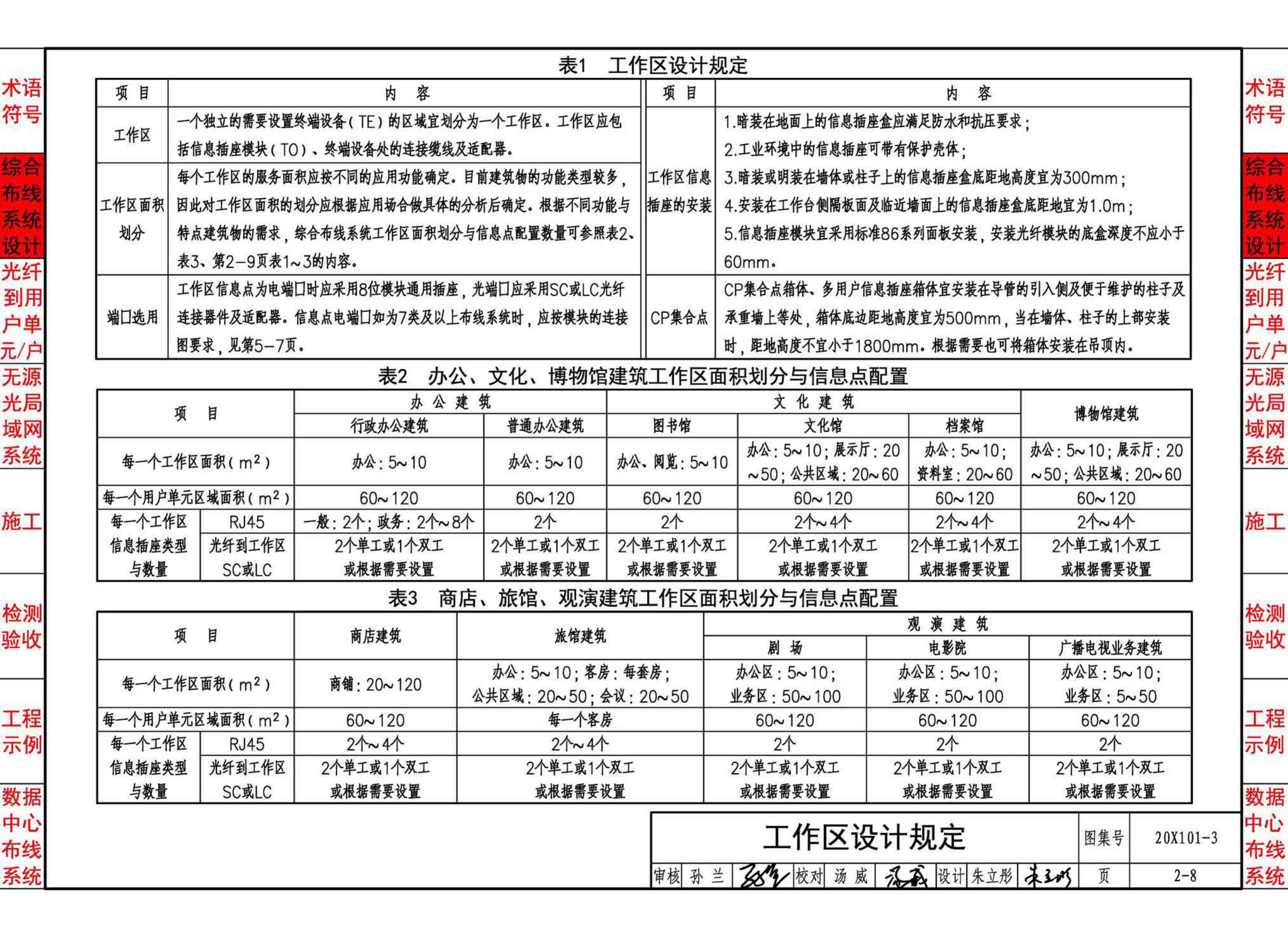 20X101-3--综合布线系统工程设计与施工