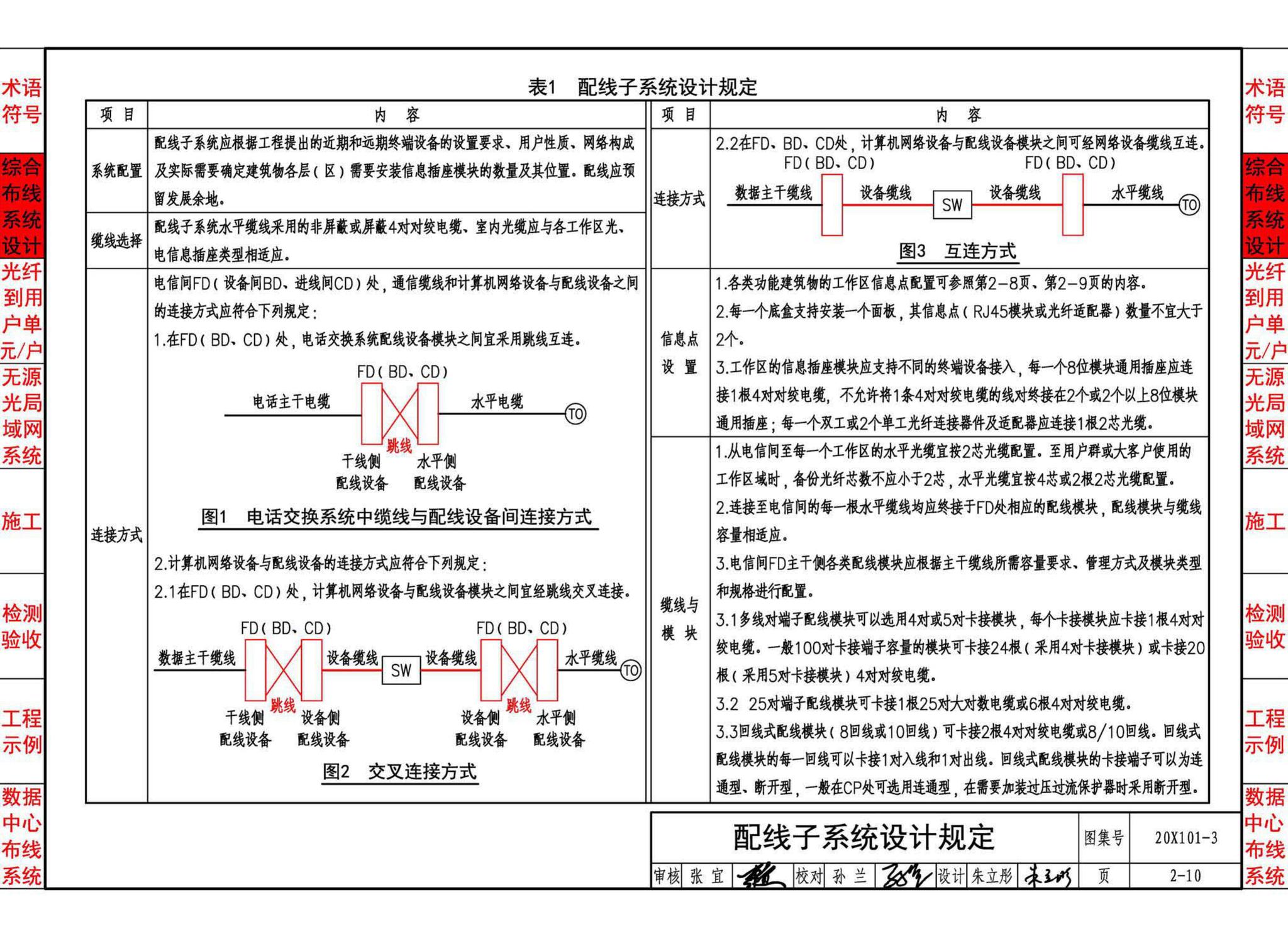 20X101-3--综合布线系统工程设计与施工