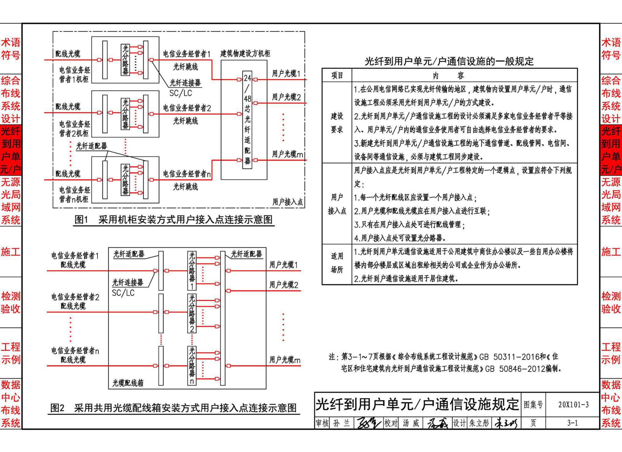 20X101-3--综合布线系统工程设计与施工