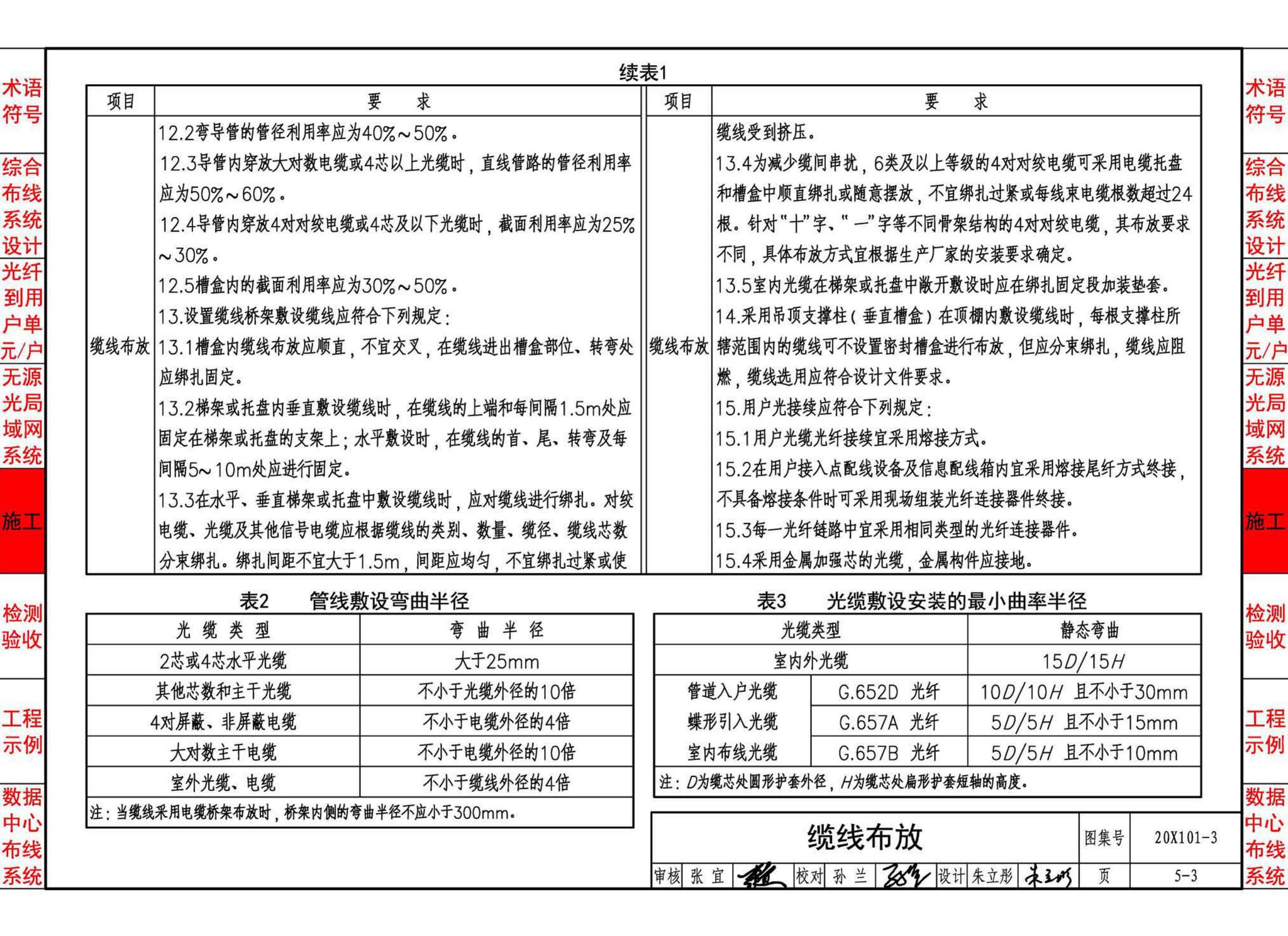 20X101-3--综合布线系统工程设计与施工