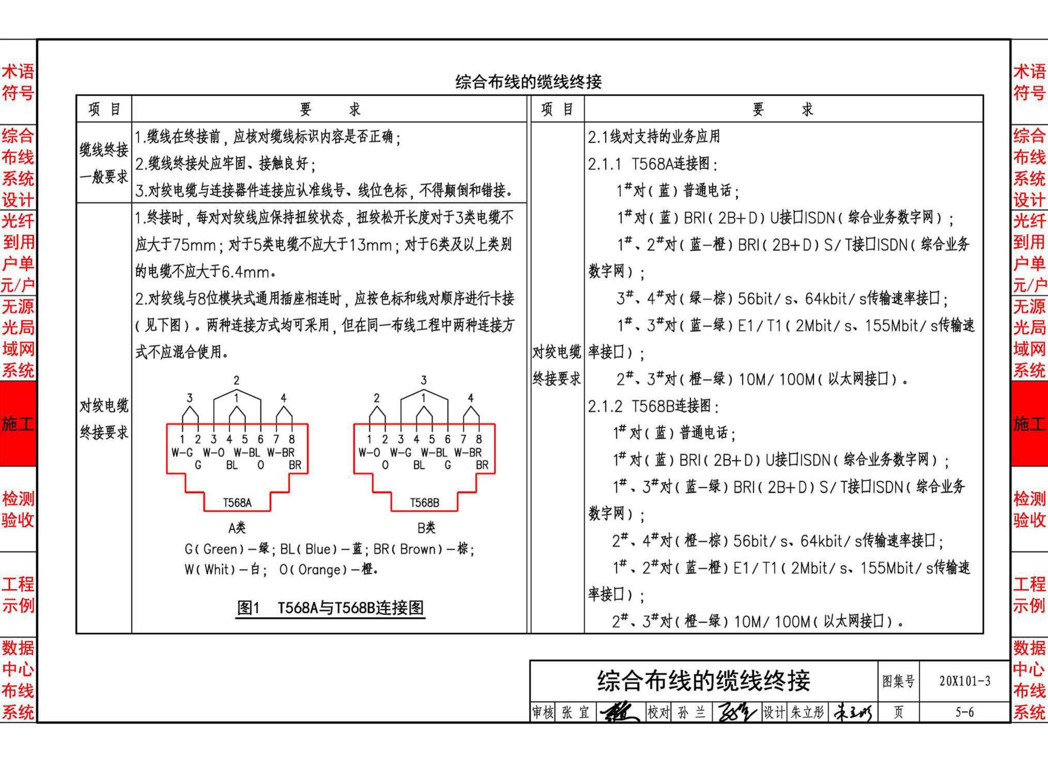 20X101-3--综合布线系统工程设计与施工