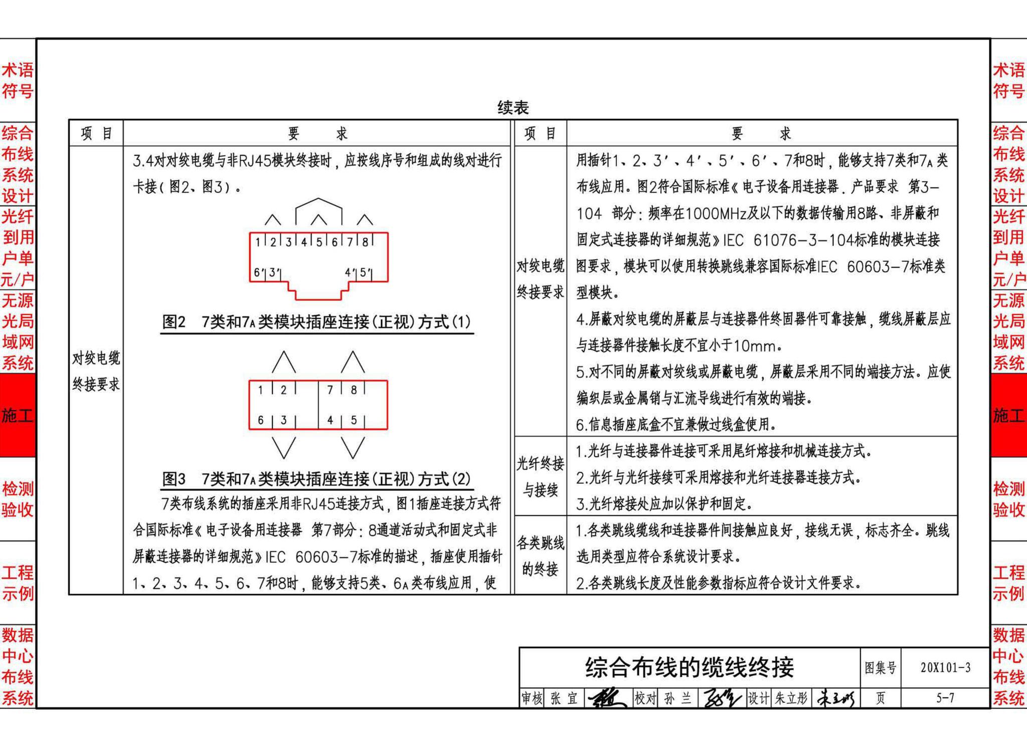 20X101-3--综合布线系统工程设计与施工