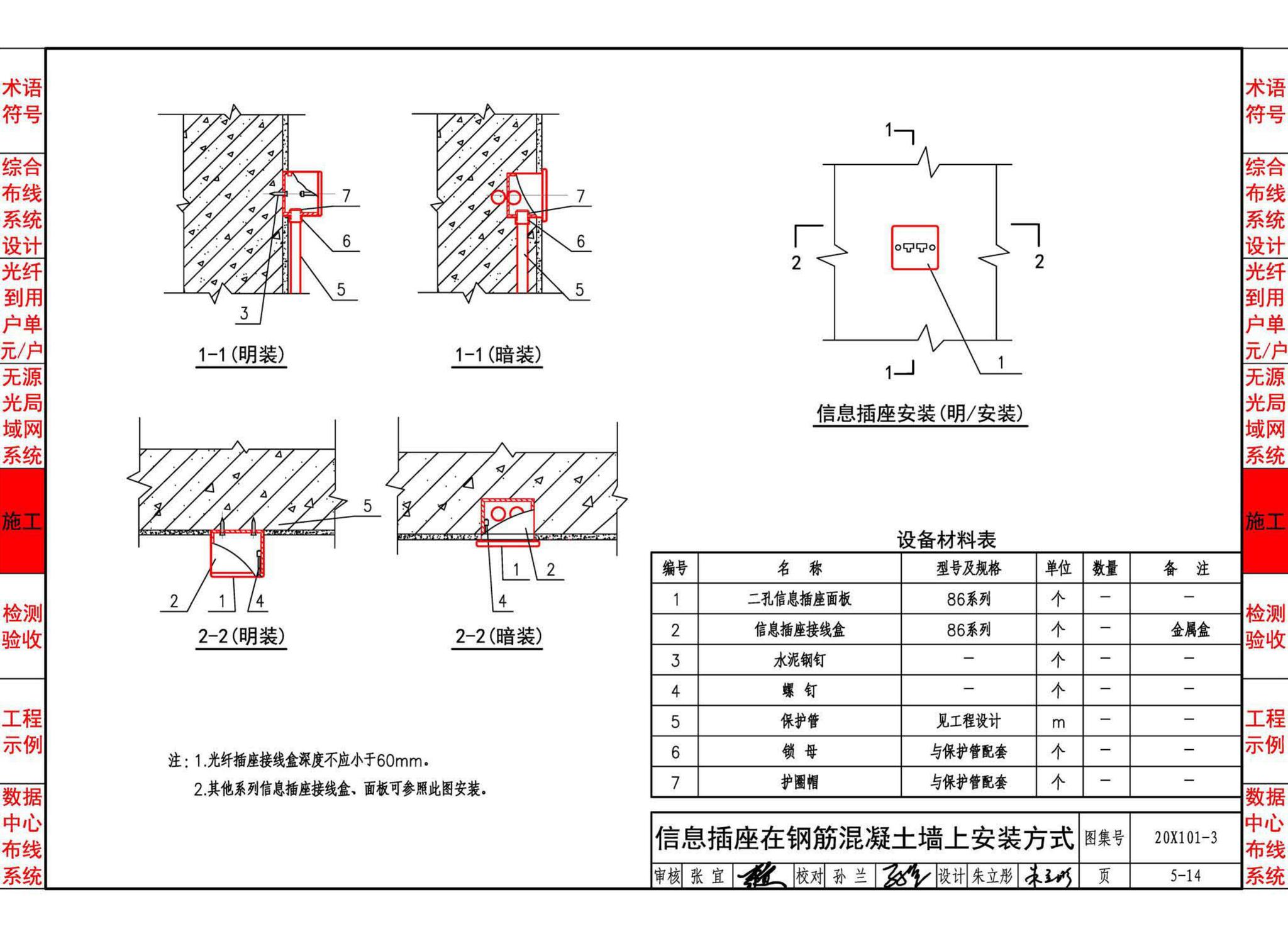 20X101-3--综合布线系统工程设计与施工