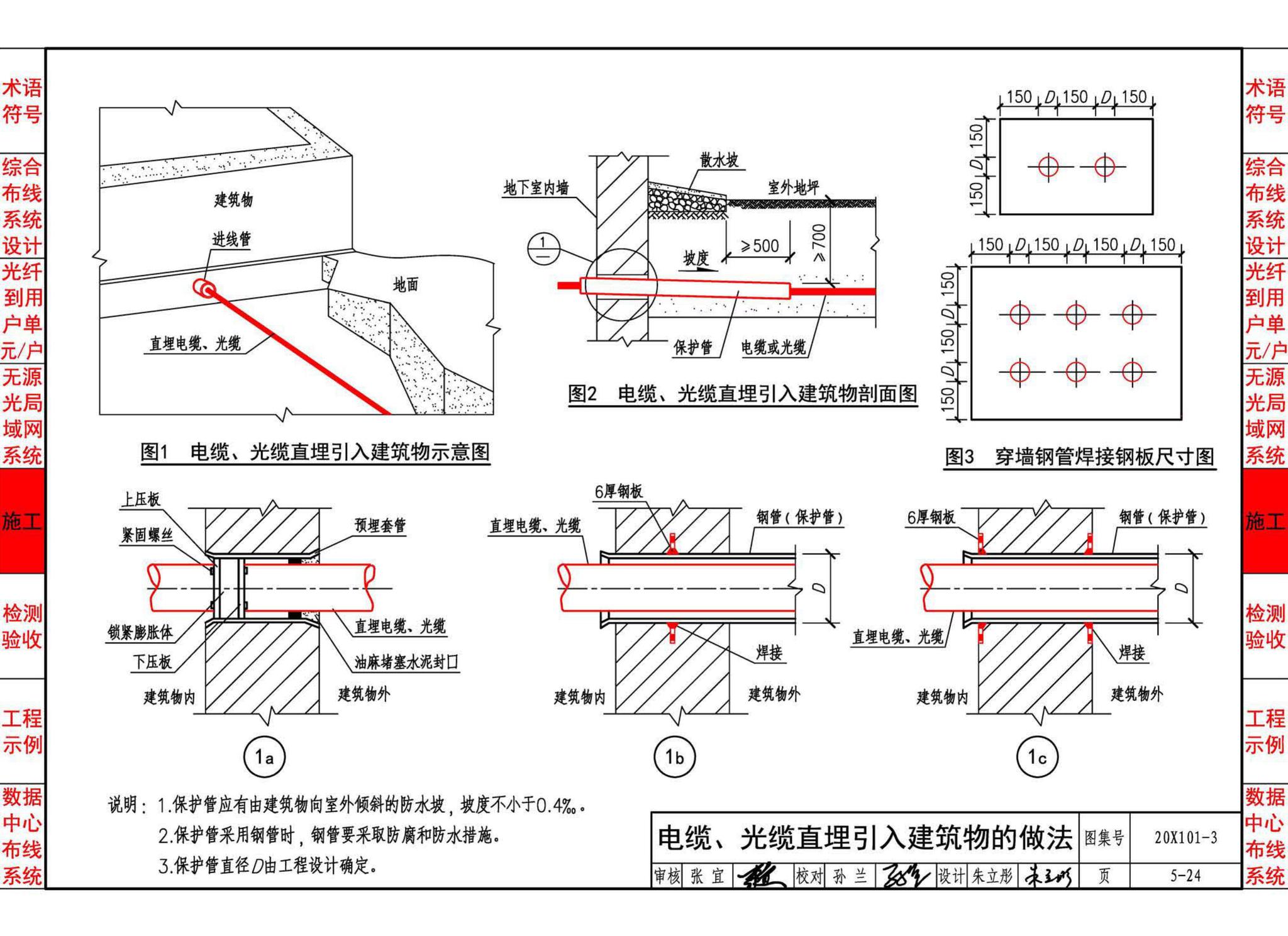 20X101-3--综合布线系统工程设计与施工