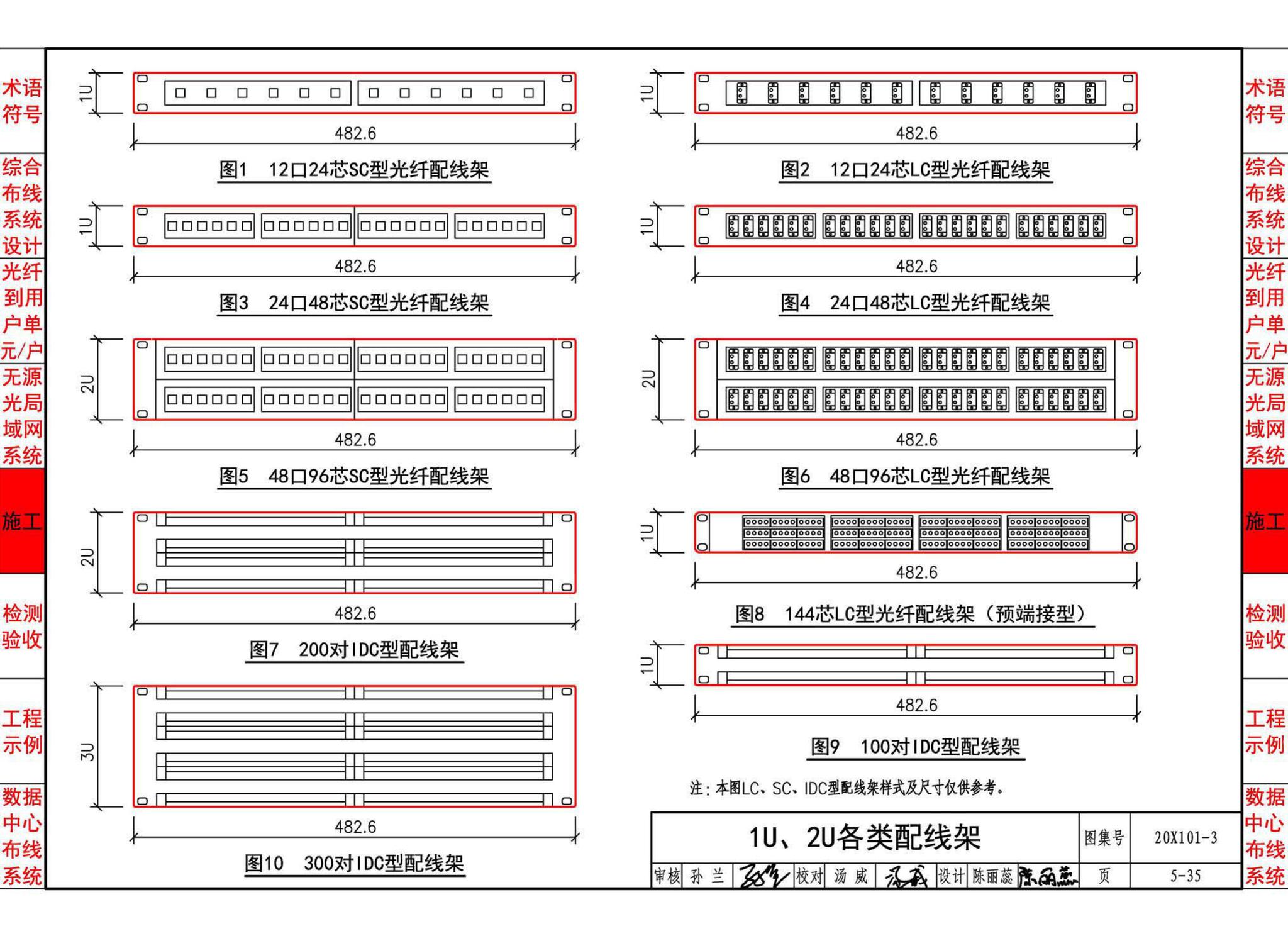 20X101-3--综合布线系统工程设计与施工