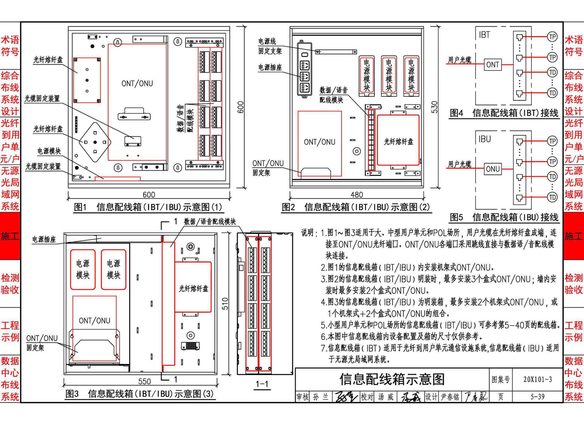 20X101-3--综合布线系统工程设计与施工