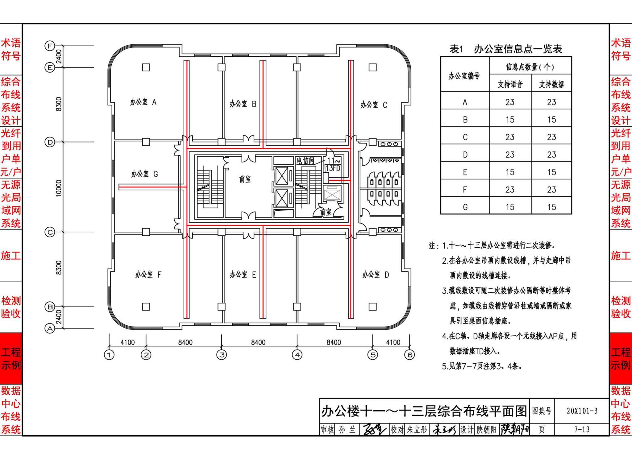 20X101-3--综合布线系统工程设计与施工