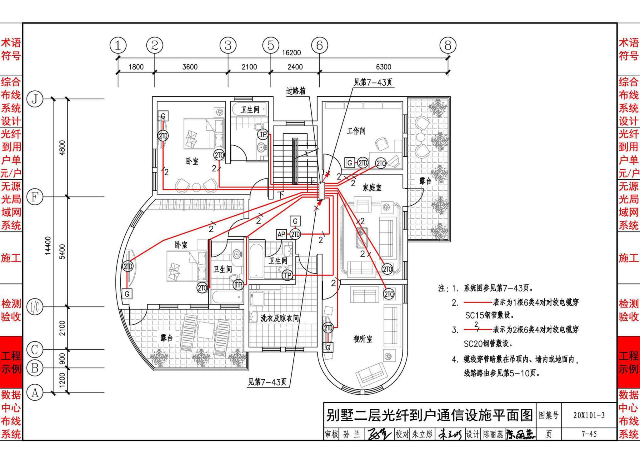 20X101-3--综合布线系统工程设计与施工