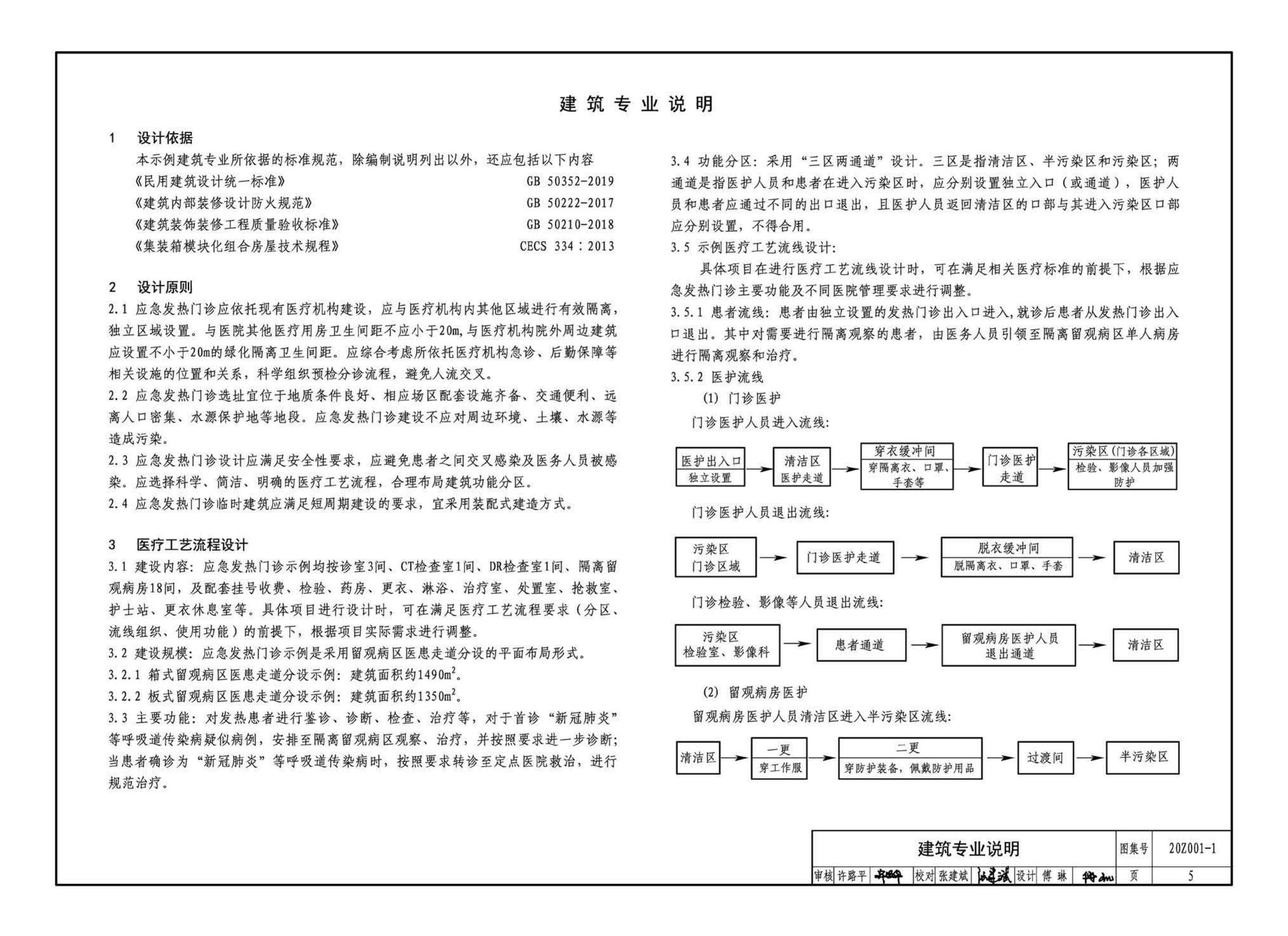 20Z001-1--应急发热门诊设计示例（一）