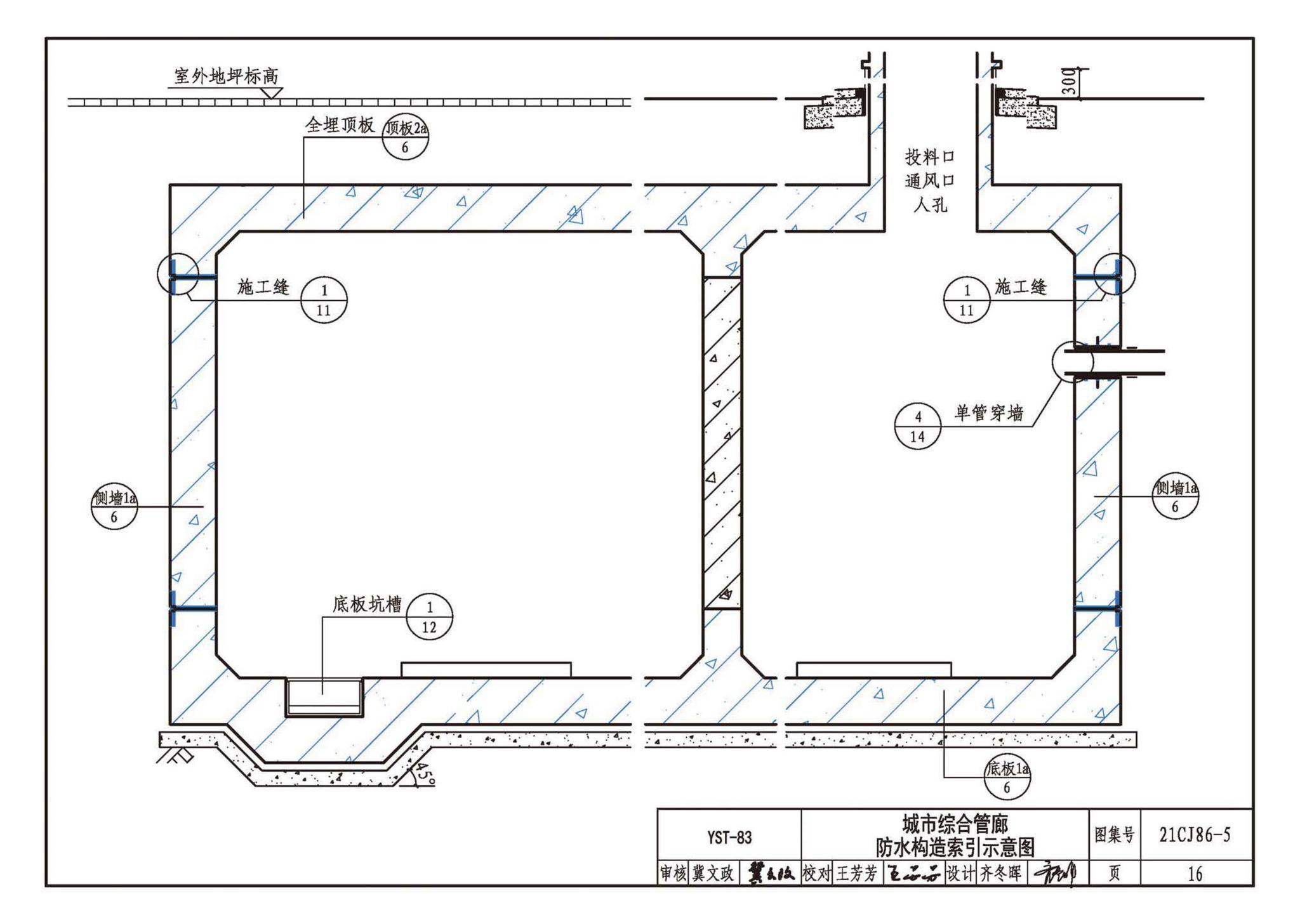 21CJ86-5--抑渗特建筑防水系统构造