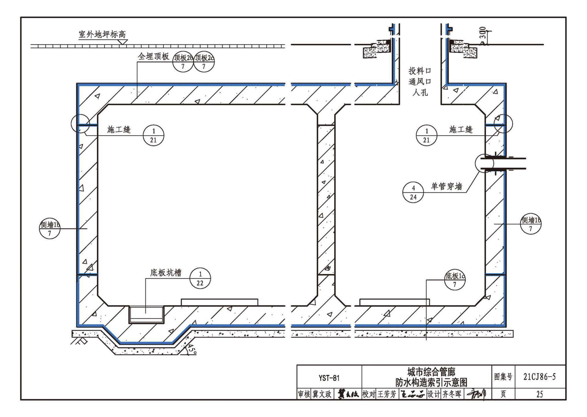 21CJ86-5--抑渗特建筑防水系统构造