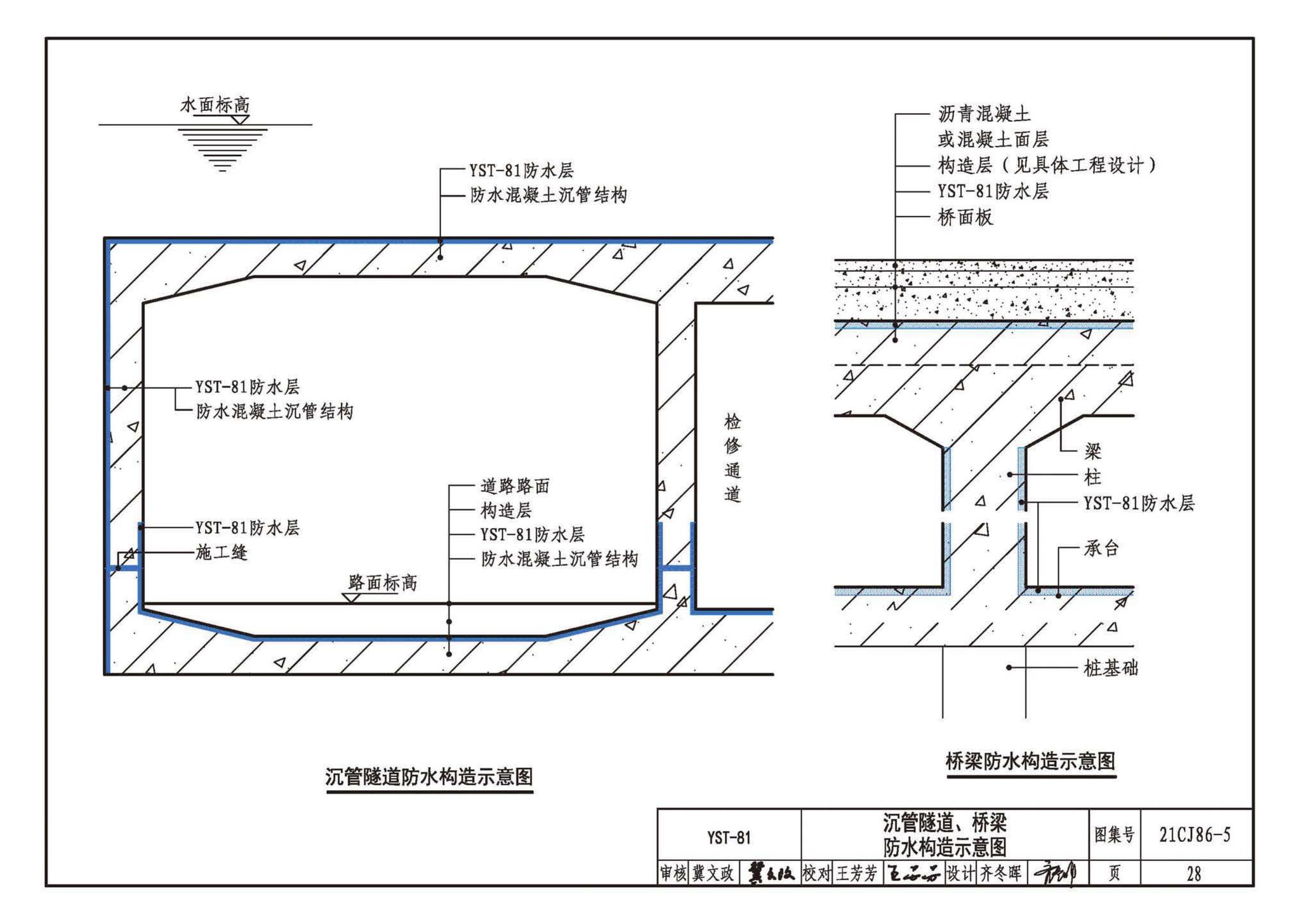 21CJ86-5--抑渗特建筑防水系统构造