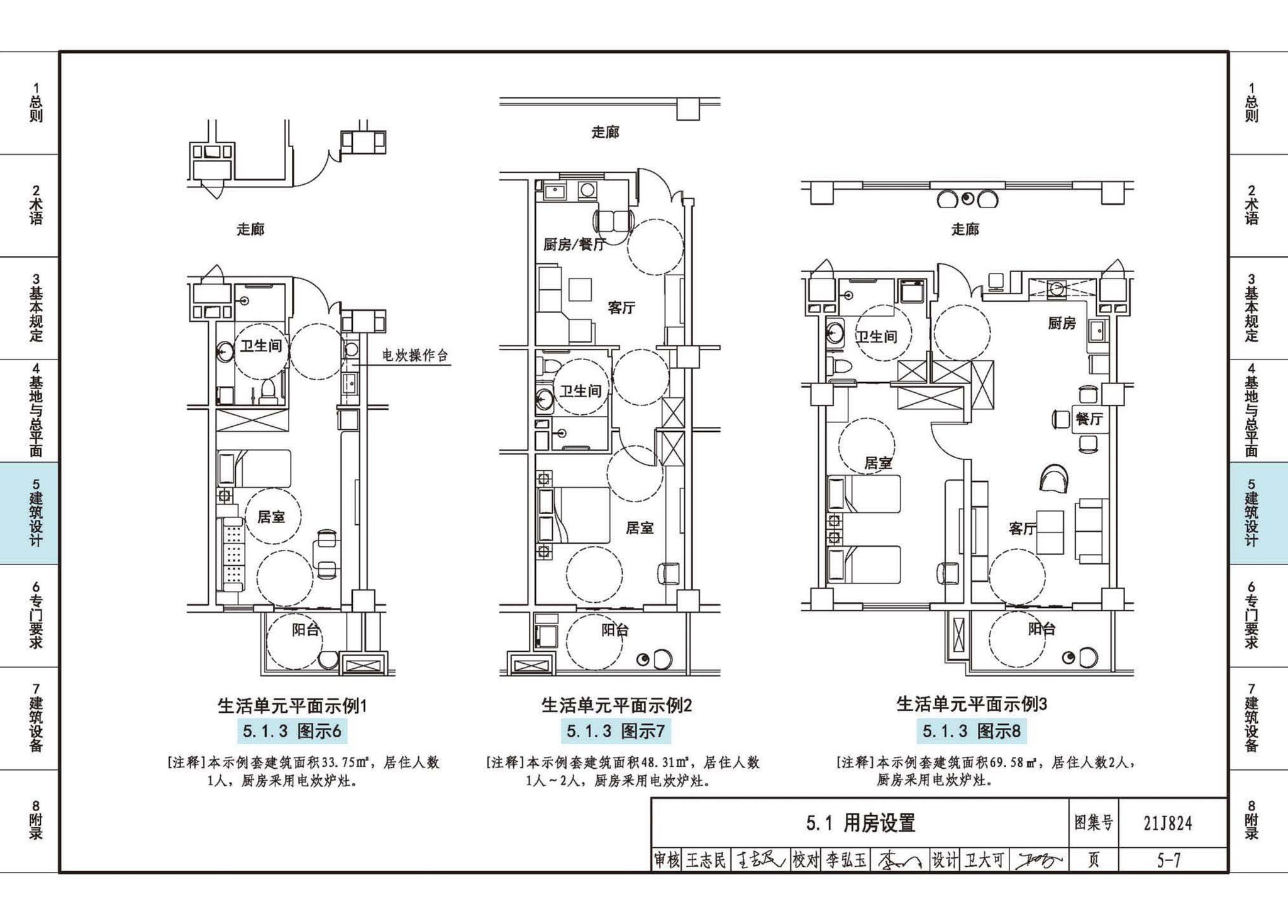 21J824--《老年人照料设施建筑设计标准》图示